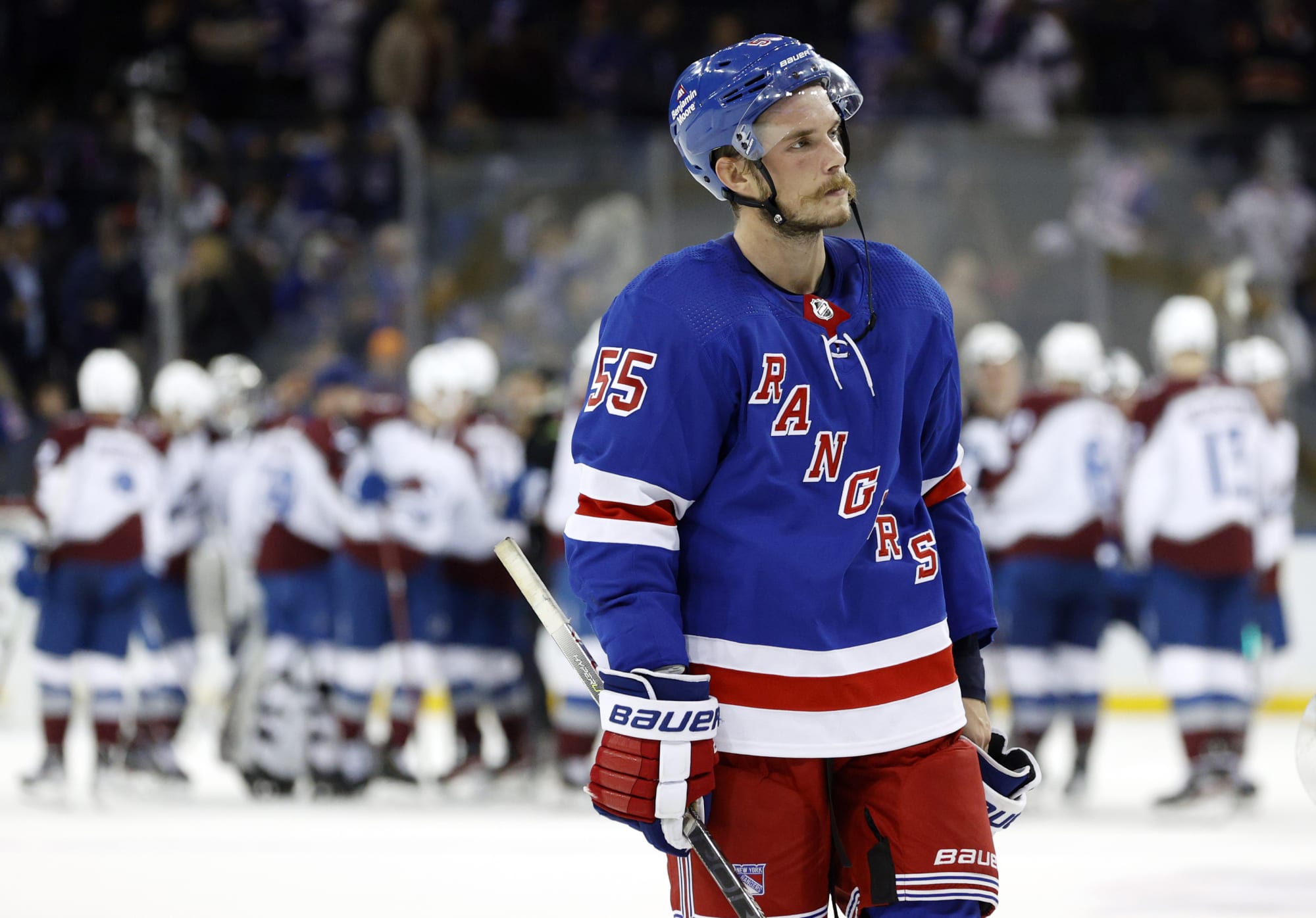 The New York Rangers lose in the shootout to the Colorado Avalanche