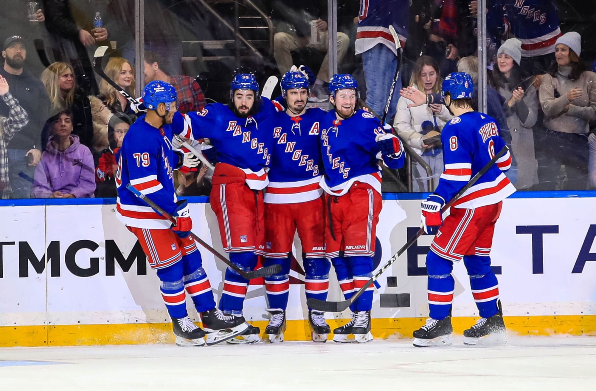 Who do the New York Rangers want to play in the playoffs?