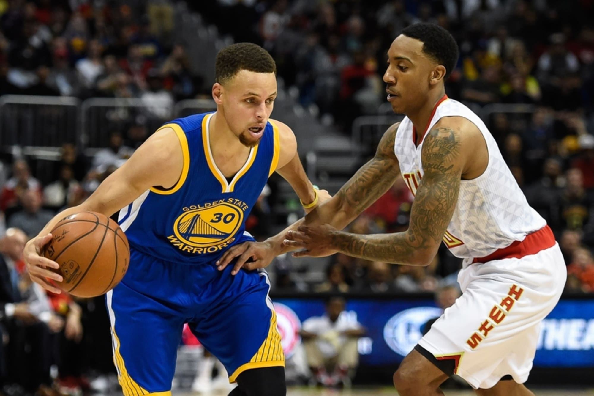 Golden State Warriors Earn 50th Win over Hawks