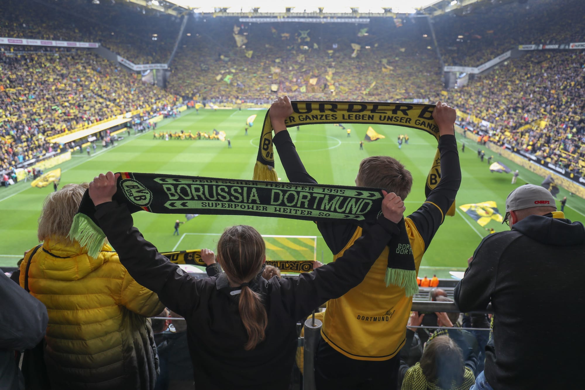 My Borussia Dortmund matchday experience at the Westfalenstadion