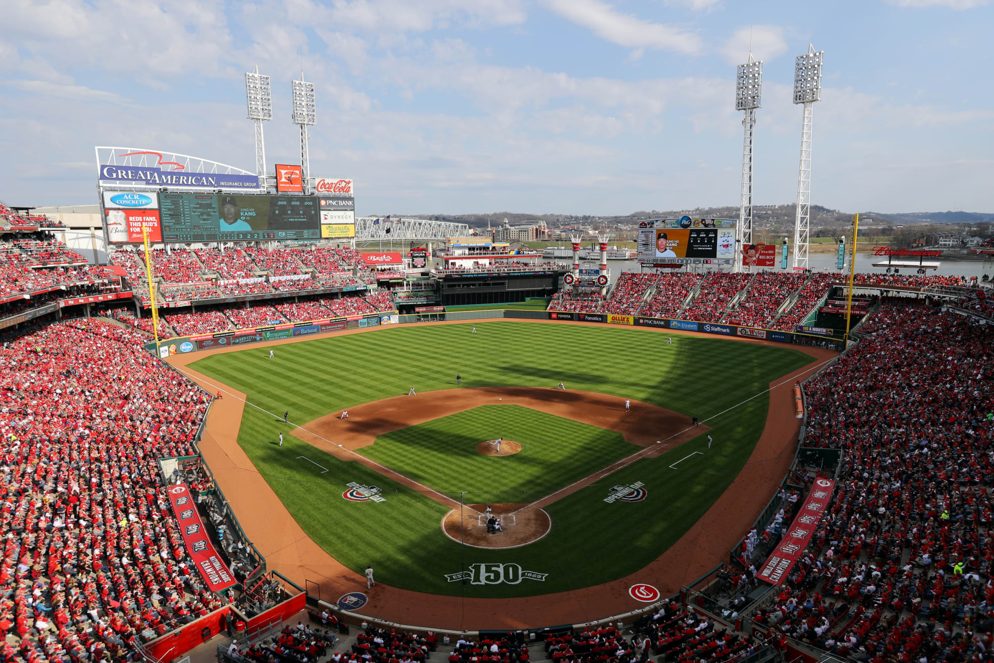 Cincinnati Reds early attendance numbers not a concern