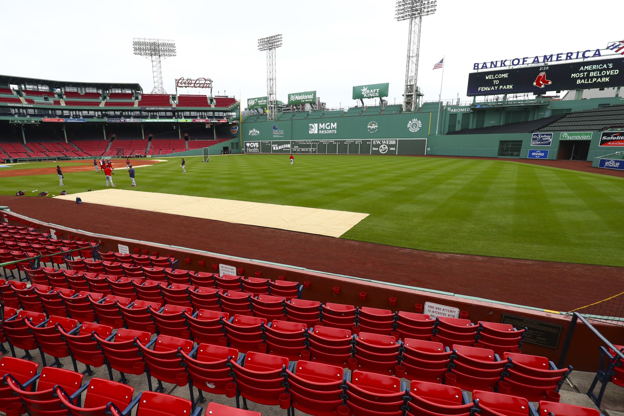 Boston Red Sox The low point of attendance at Fenway Park