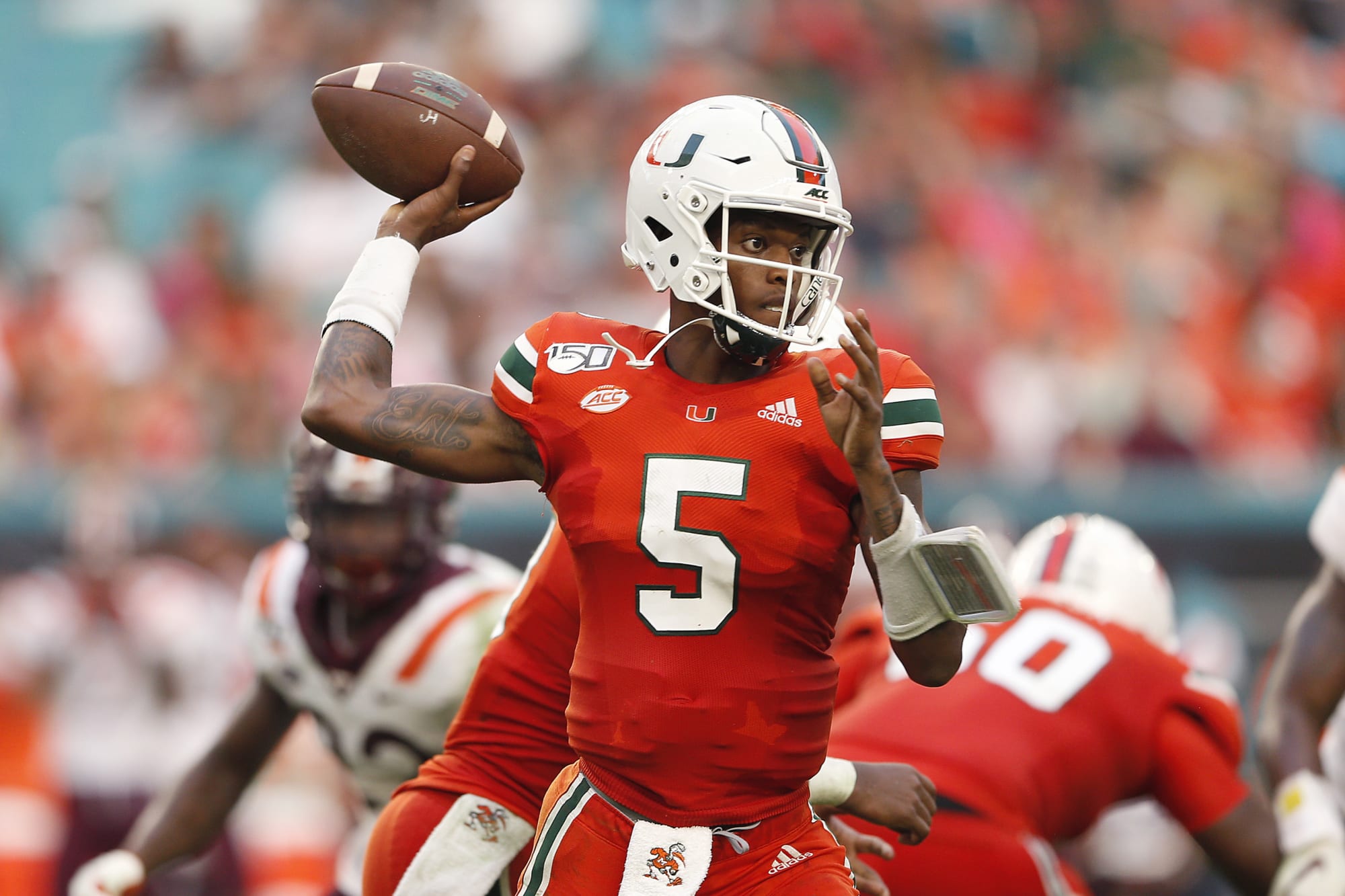 Miami football Turnovers gave Virginia Tech 21 points and took 14 from