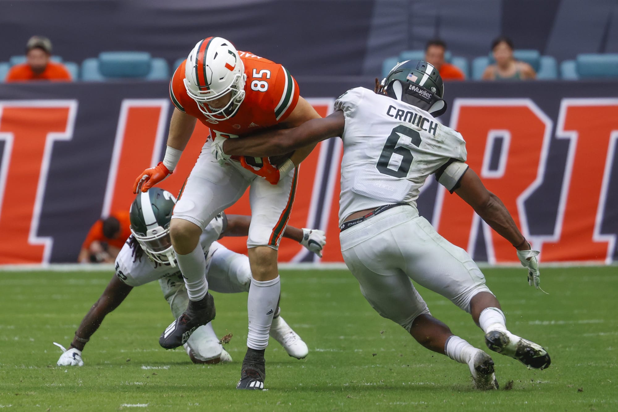 Miami Hurricanes TE Will Mallory’s seasonal stats are as expected per