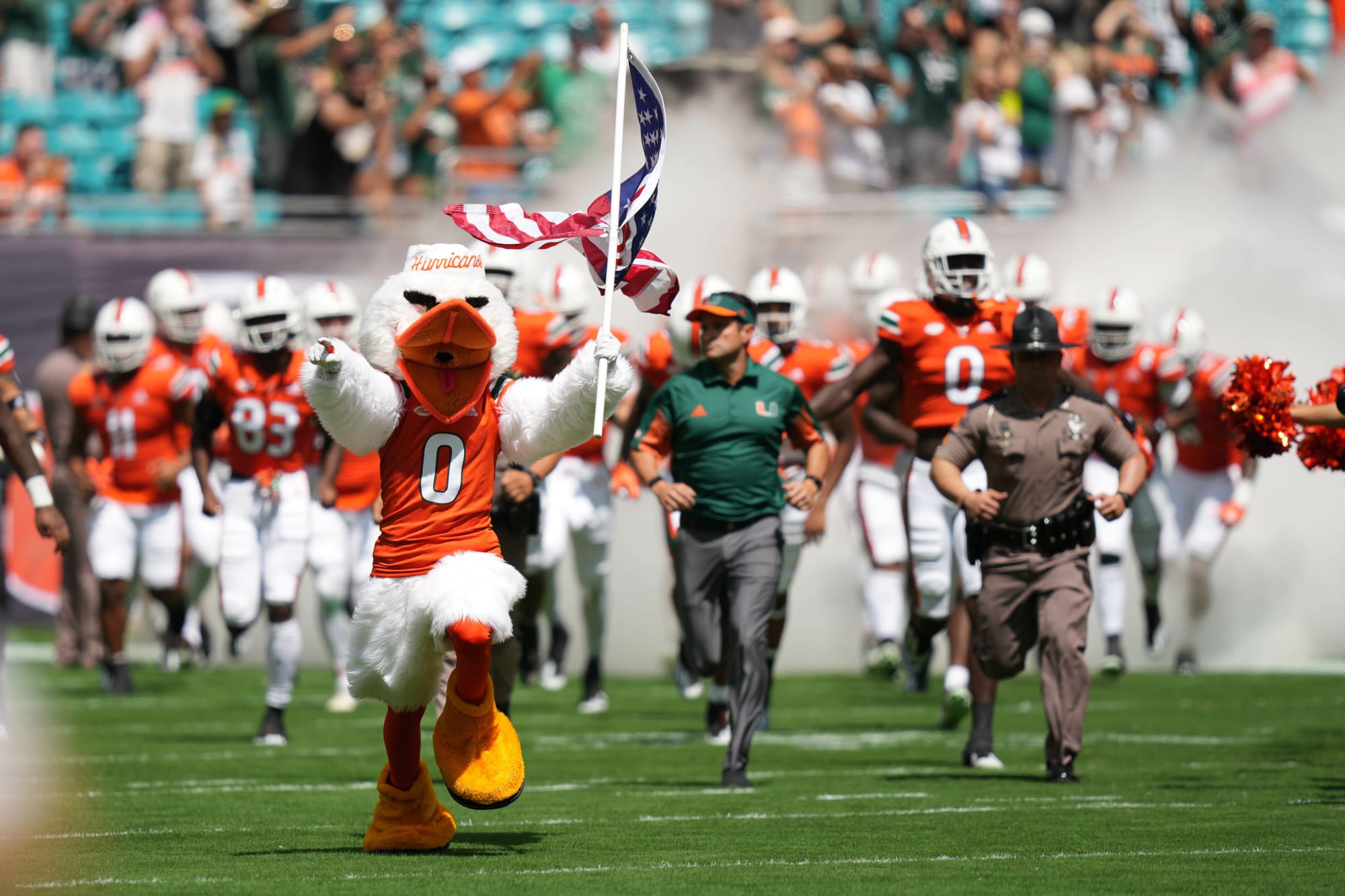 CFN projects Miami football versus Penn State in Duke's Mayo Bowl