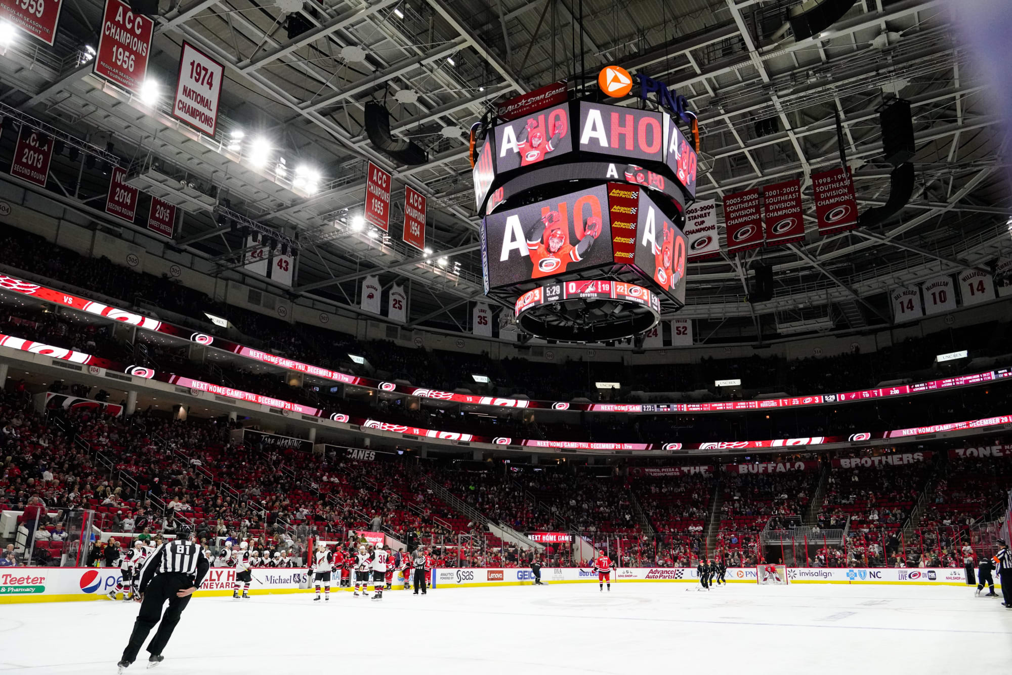 Carolina Hurricanes Attendance at PNC Arena on the rise