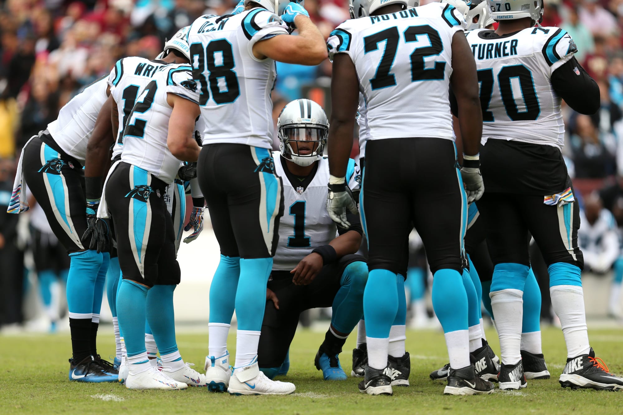 Carolina Panthers Offensive line improvement ranked by PFF