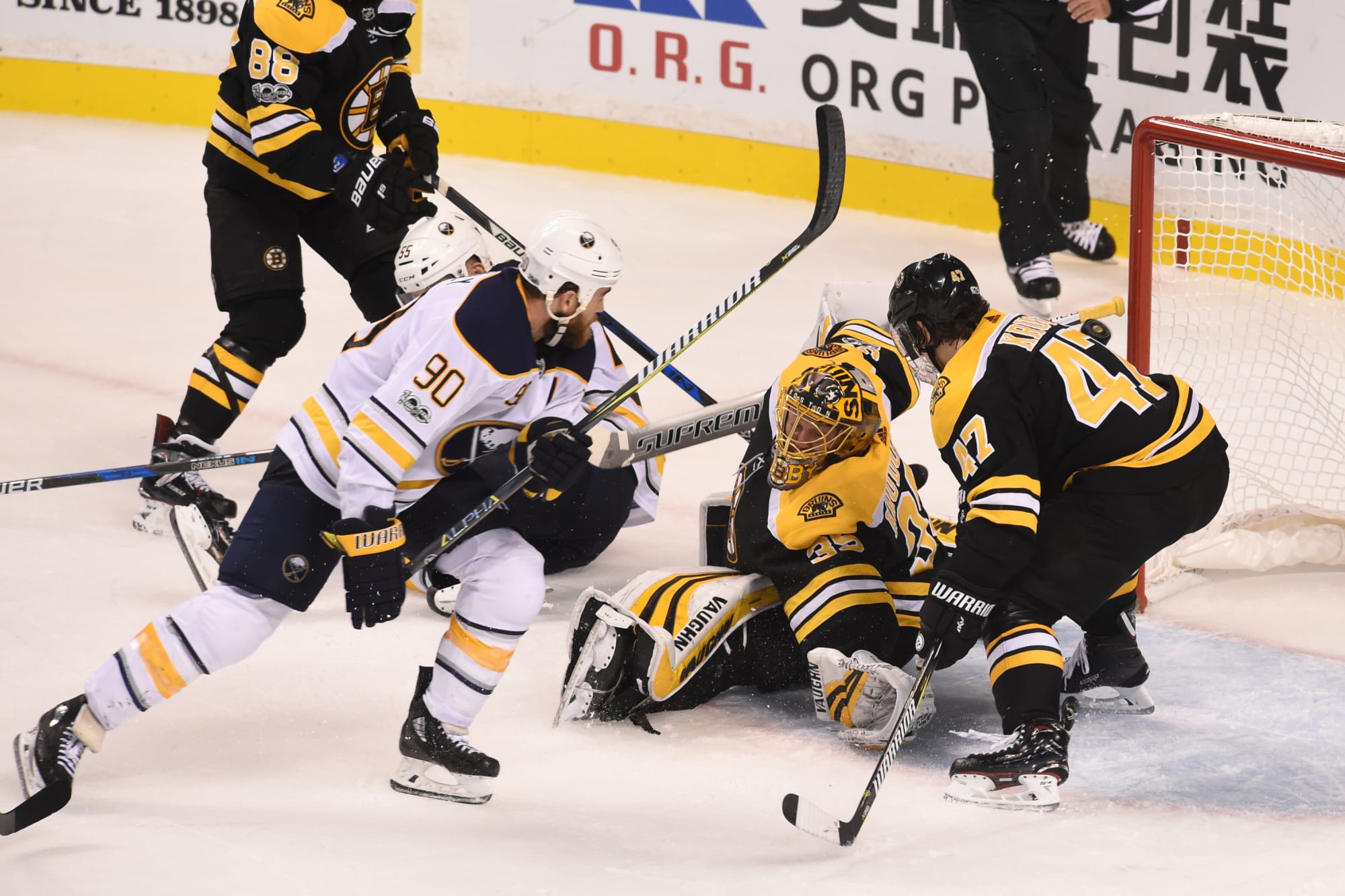 Boston Bruins blow big leads in loss to Buffalo Sabres