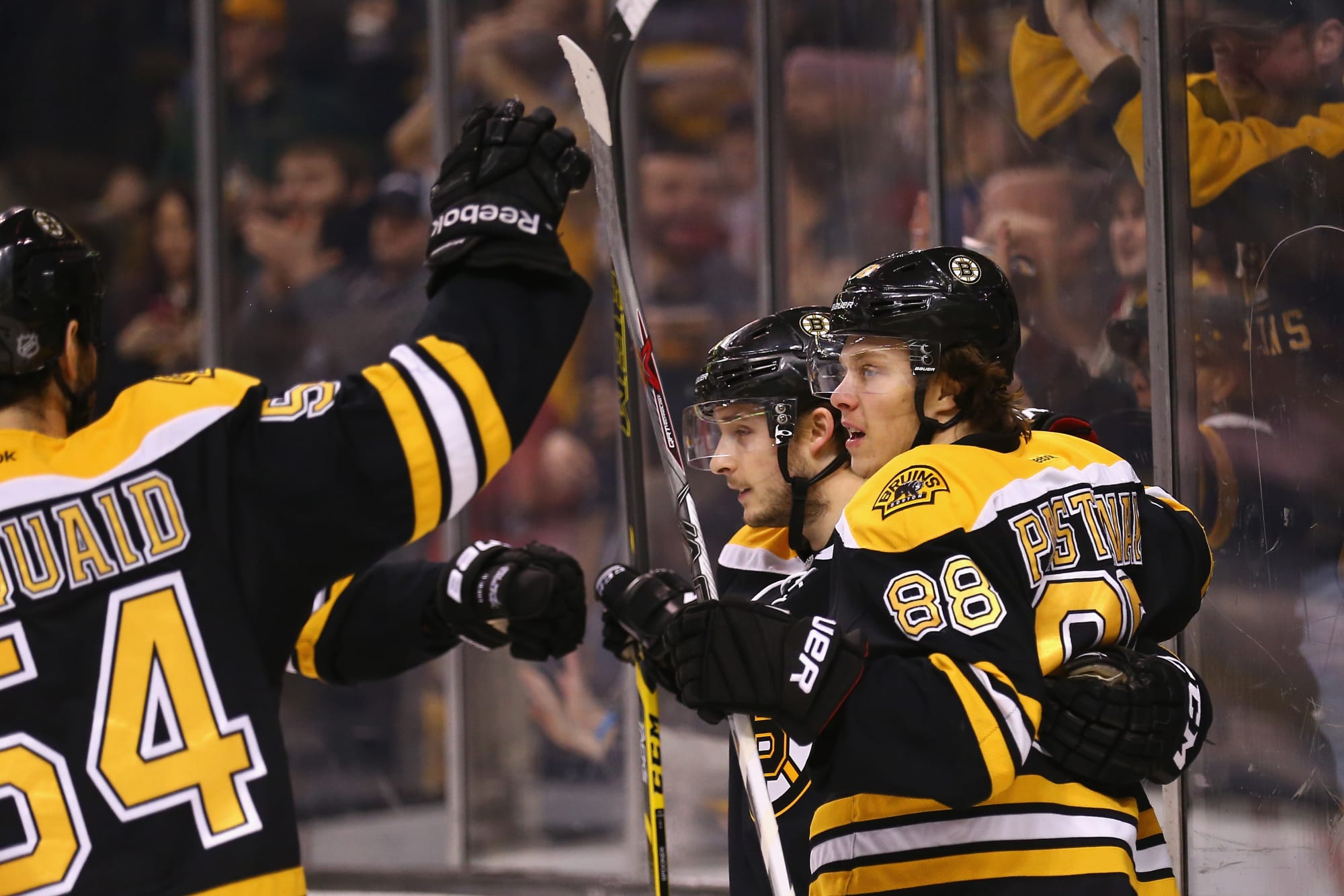 Boston Bruins projected lines and pairings before the season opener