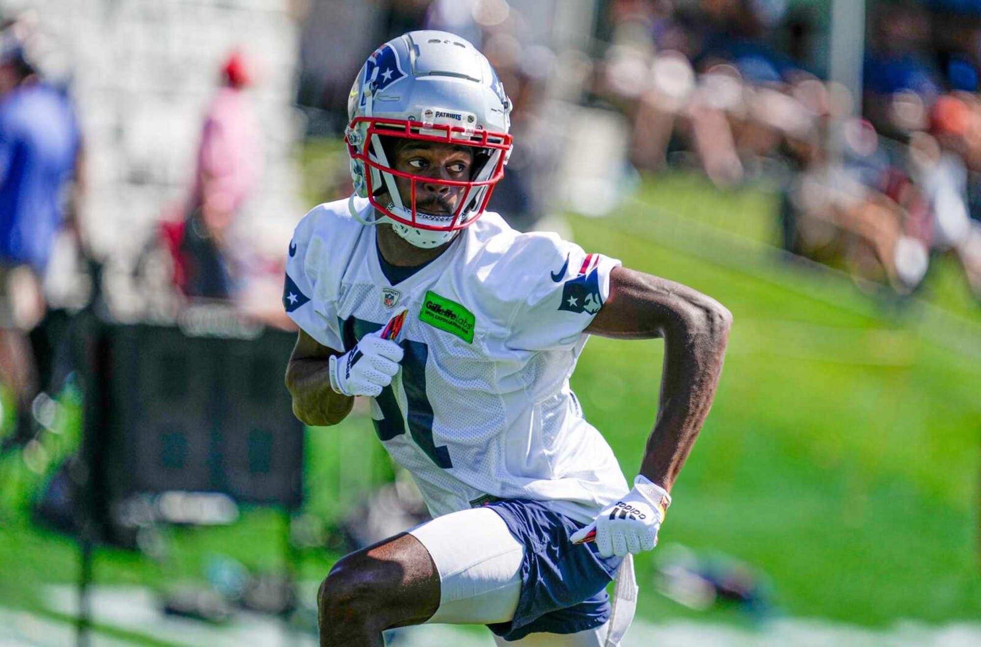 New England Patriots 2022 training camp battles Wide receivers