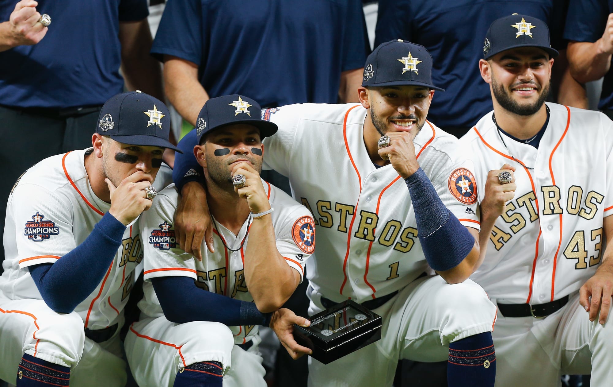 Astros MVP Altuve shows leadership with McCullers reaction