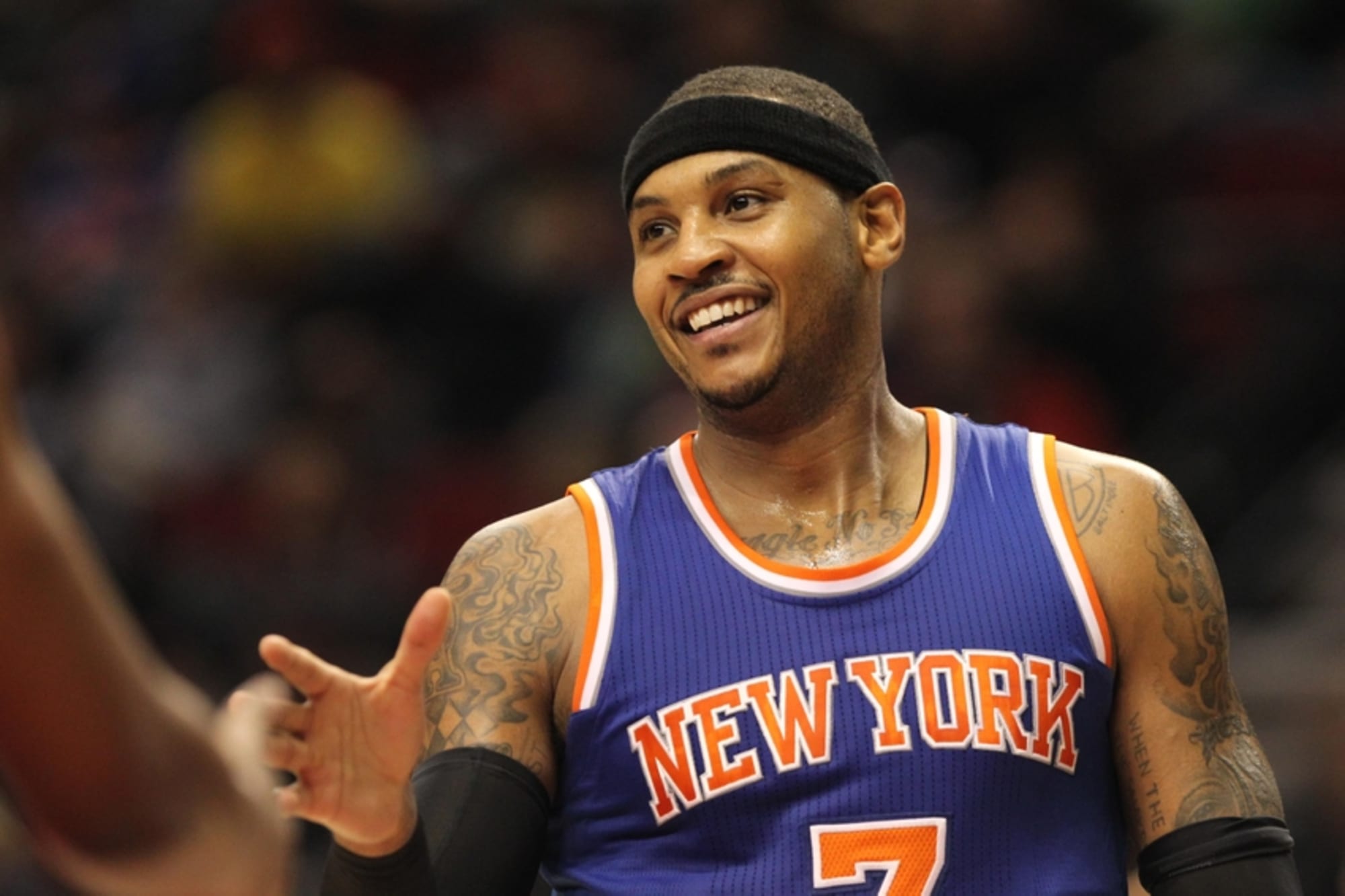 Carmelo Anthony 'I'm not going nowhere'