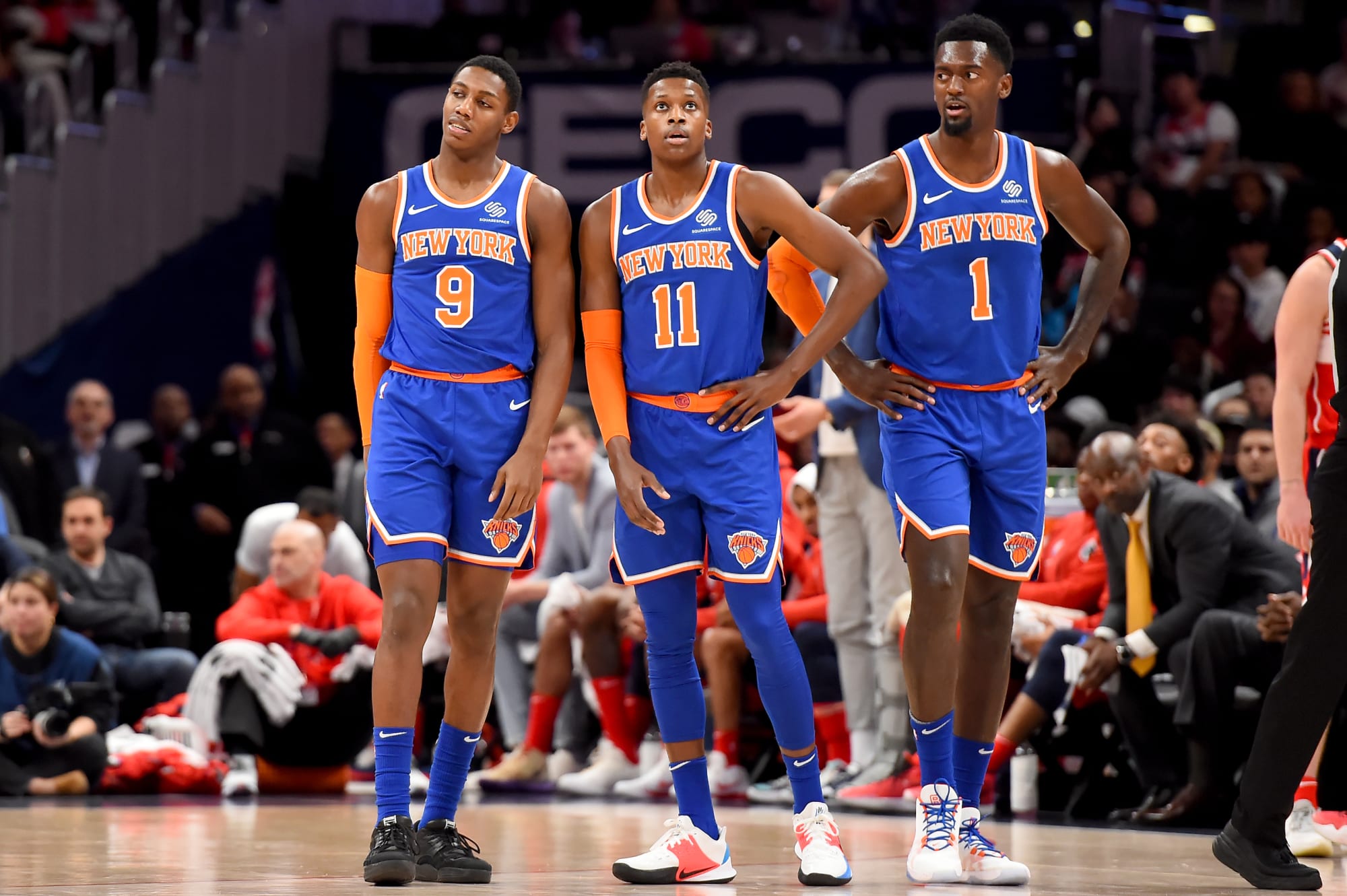 New York Knicks Players staying connected with virtual workouts