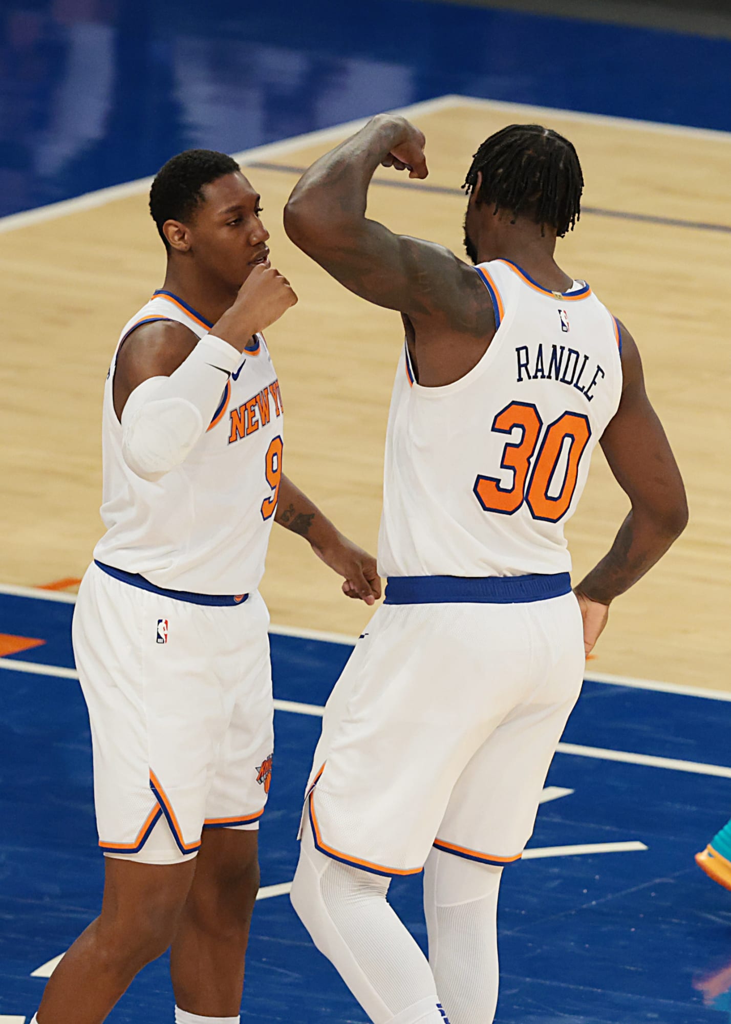 Knicks' starting lineup is full of promise even without trading for a star