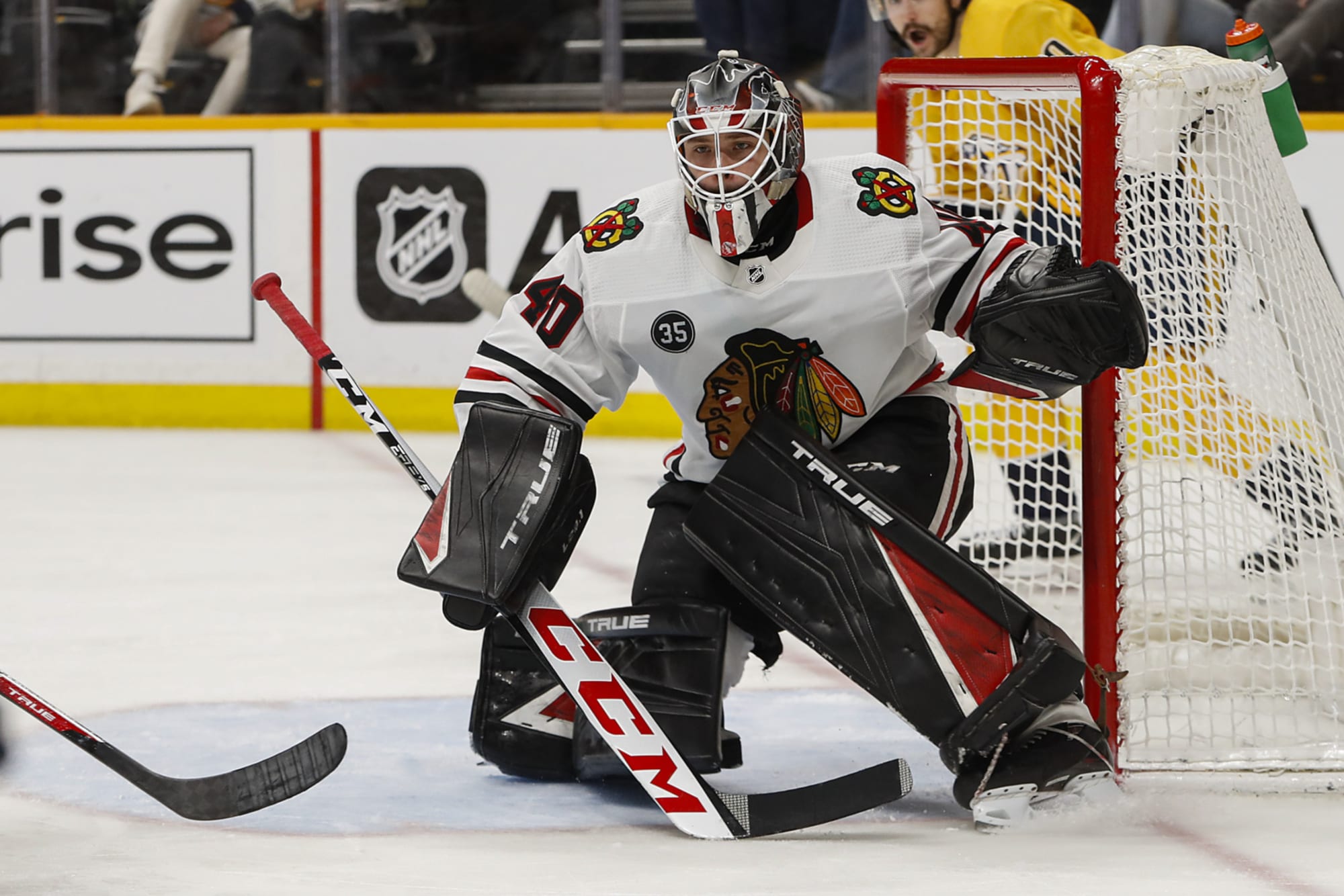 This Blackhawks goalie prospect can really a star