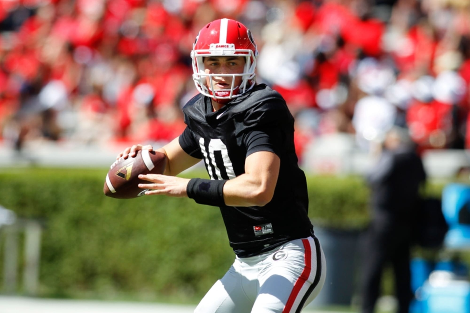 Why Jacob Eason should not start for football in Week 1