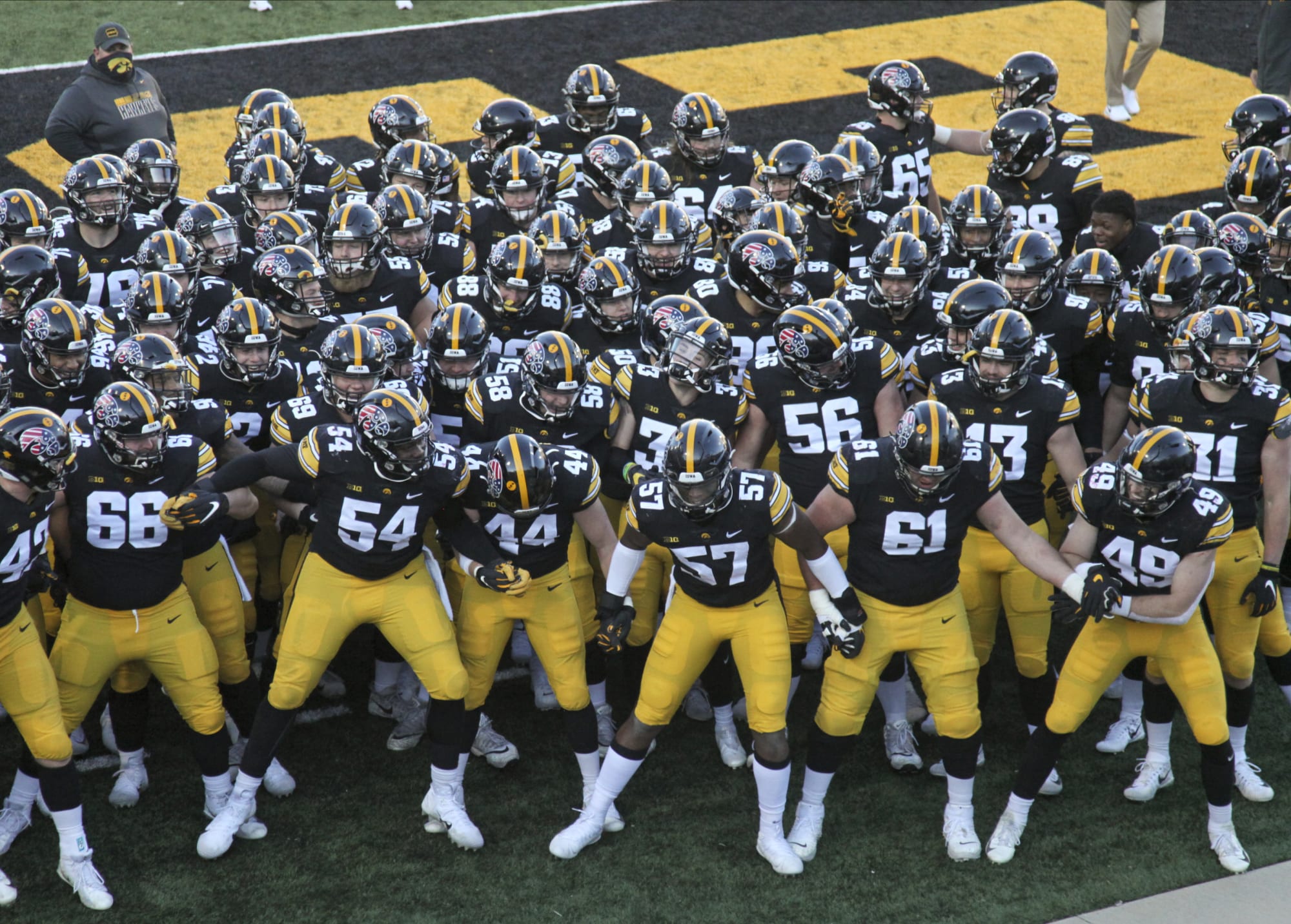 Iowa football returns to practice in preparation for Music City Bowl
