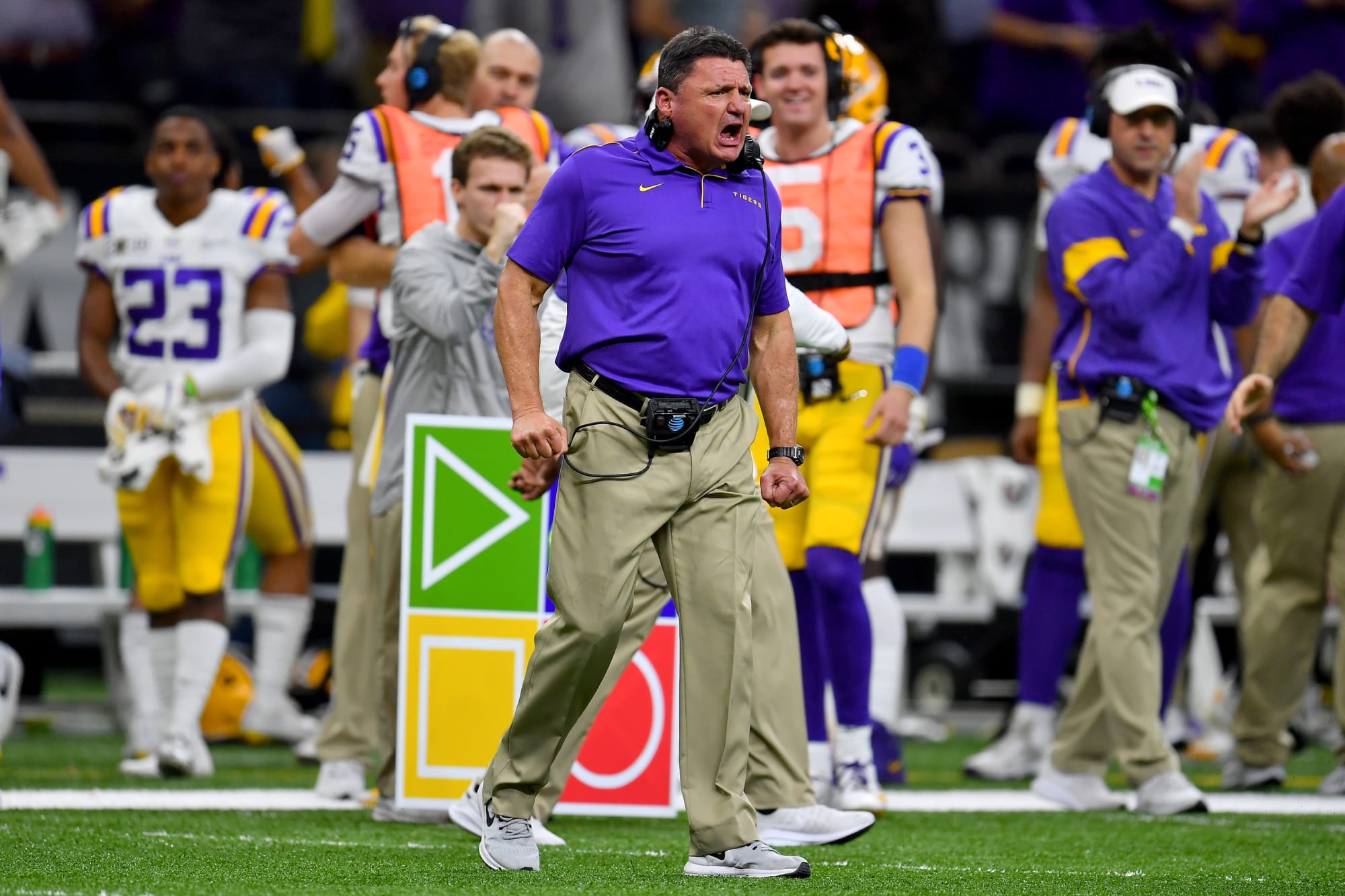 How LSU football's coaching staff helped a former Tiger get drafted