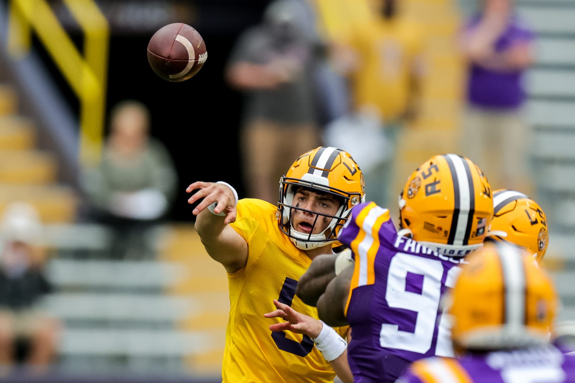 LSU Football Power ranking the QBs on the Tigers' roster
