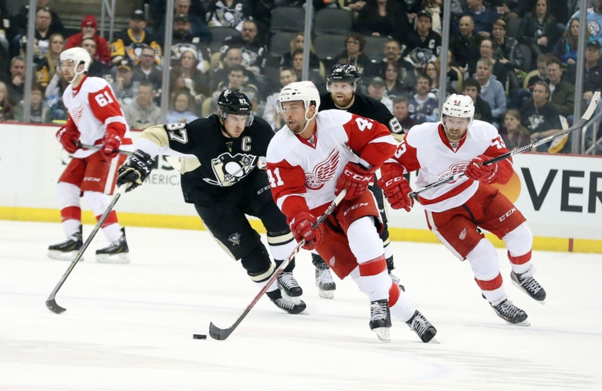 Red Wings vs. Penguins Game Time, TV, Radio, Live Stream