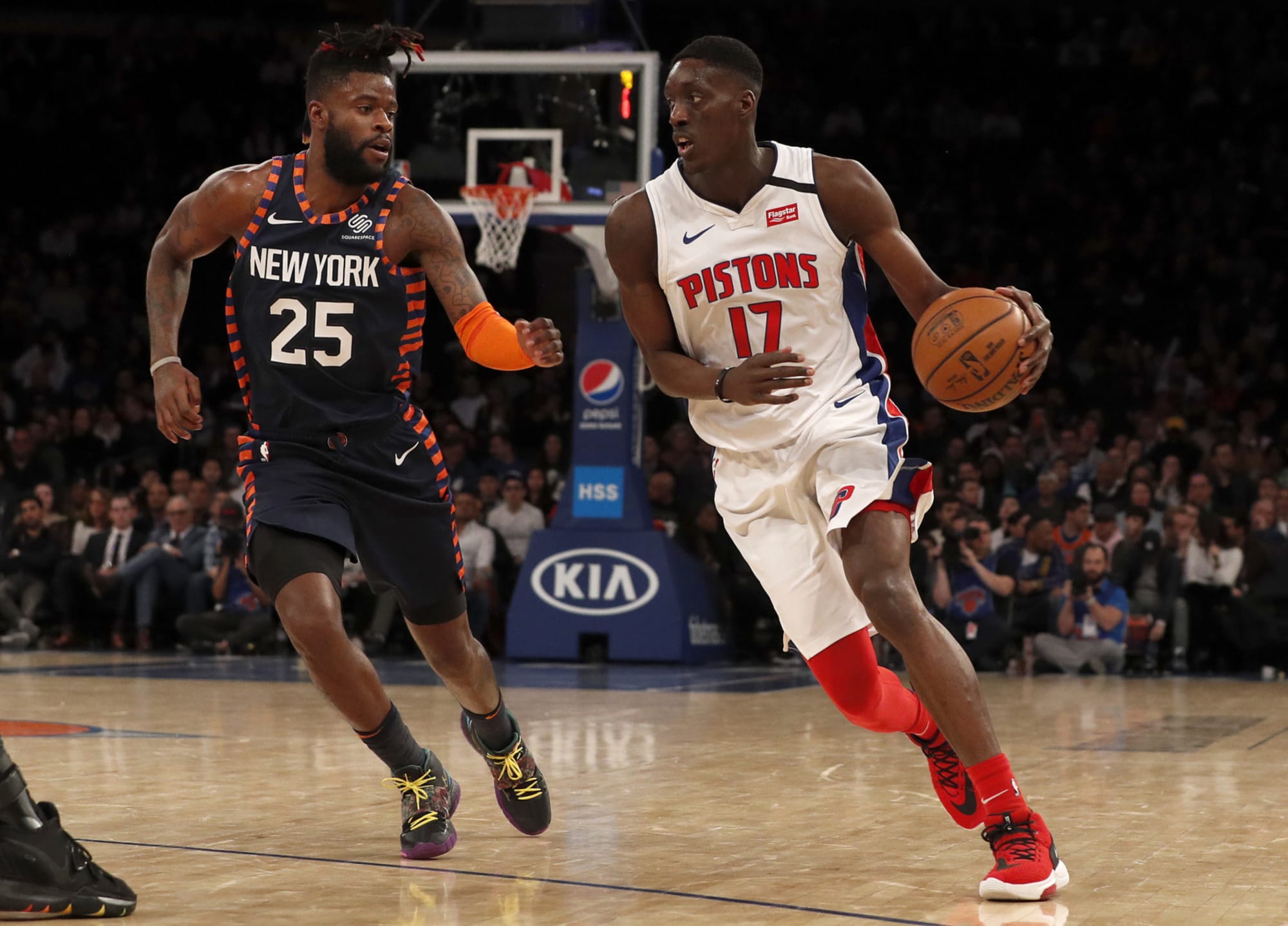 Detroit Pistons depth chart analysis A look at small forwards