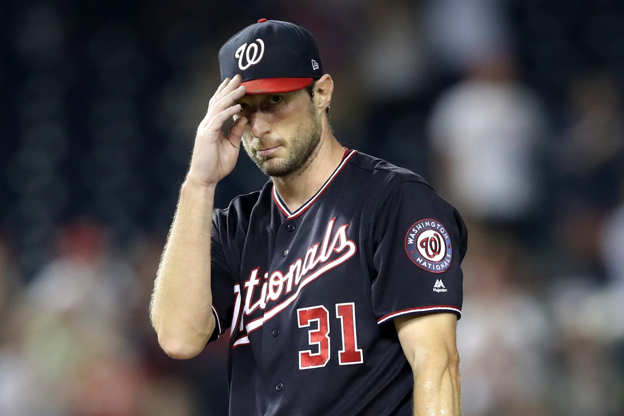 Washington Nationals Max Scherzer makes history with 300th strikeout