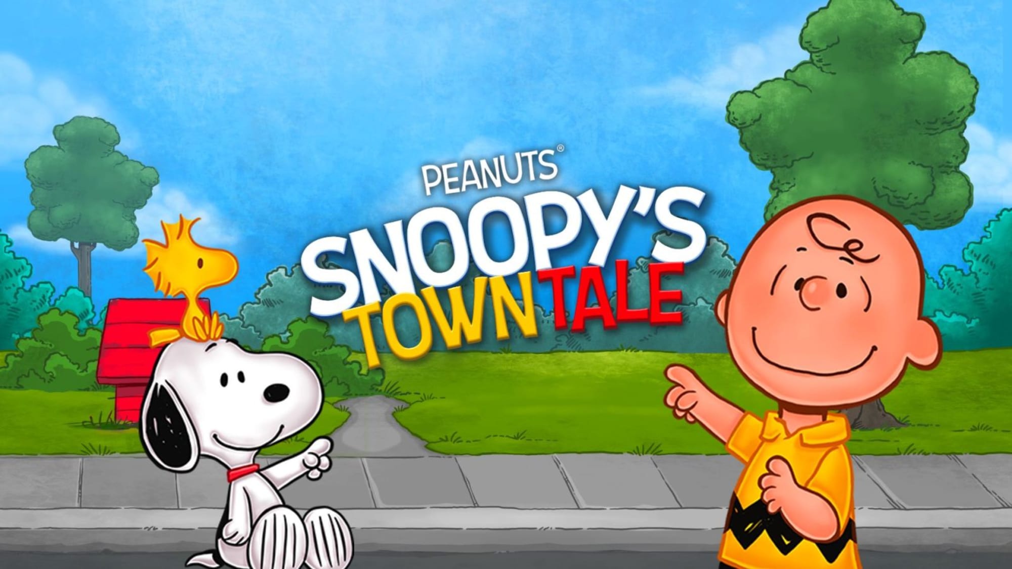 Снупи игра. Snoopy's Town Tale. Candy Town Snoopy. Town tales