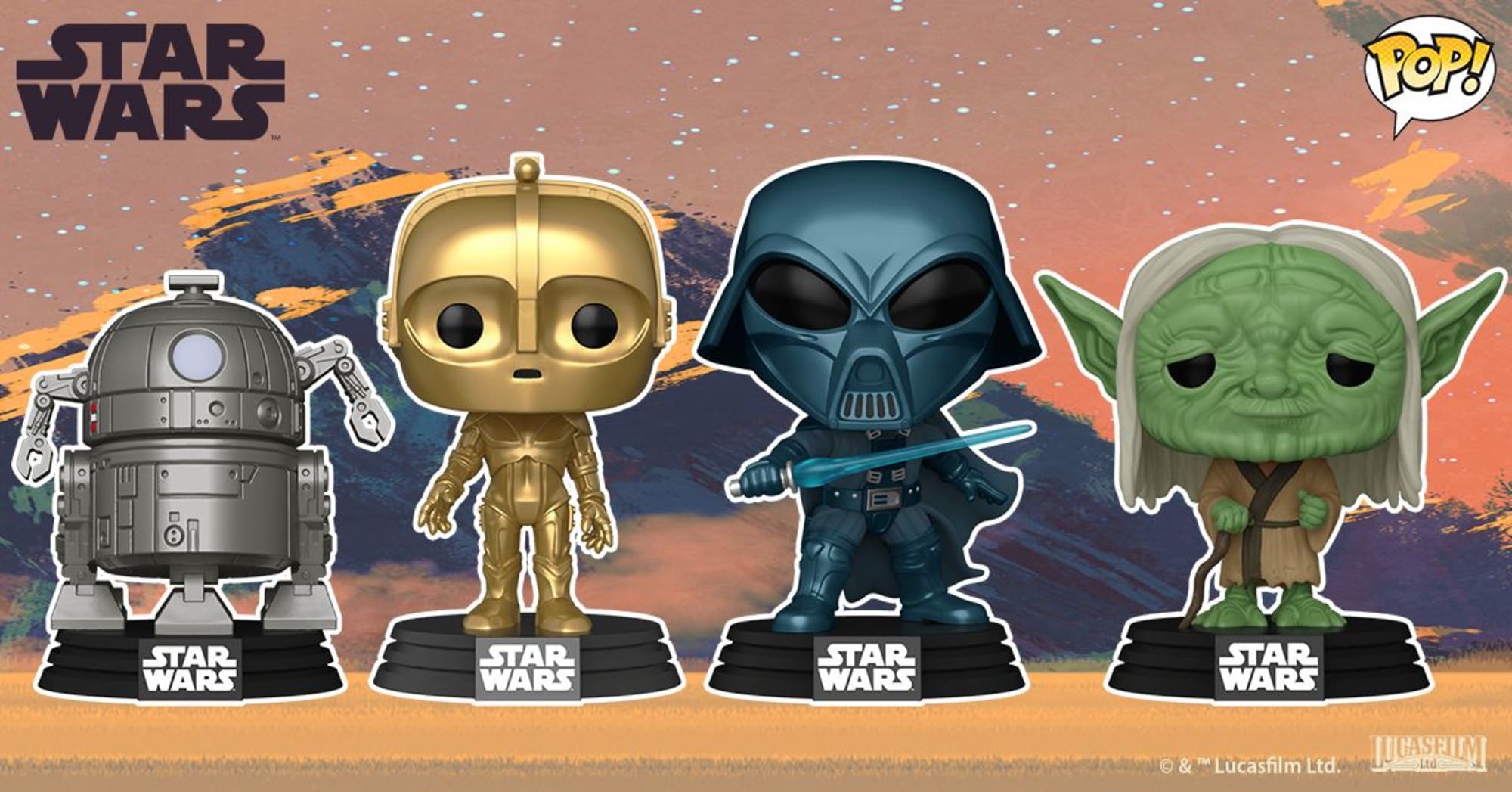 Star Wars is releasing a new line of unique concept art Funko Pops!