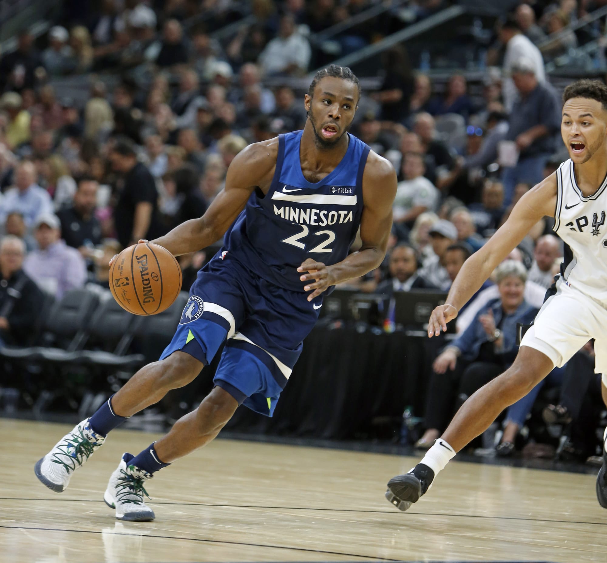 Andrew Wiggins impresses in Timberwolves first game