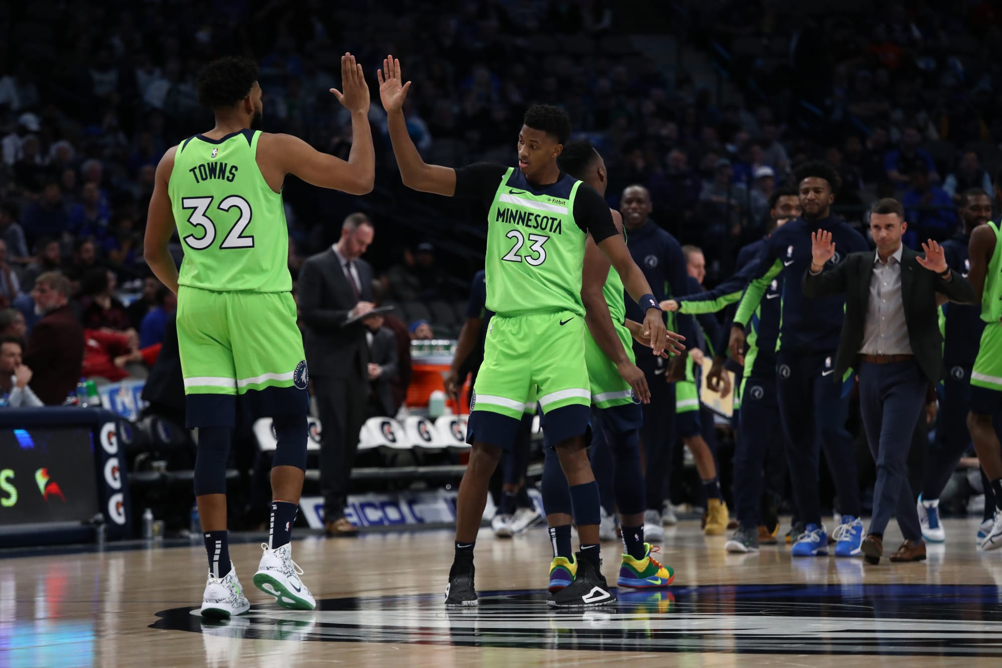 Minnesota Timberwolves 3 most commonlyused lineups in 201920