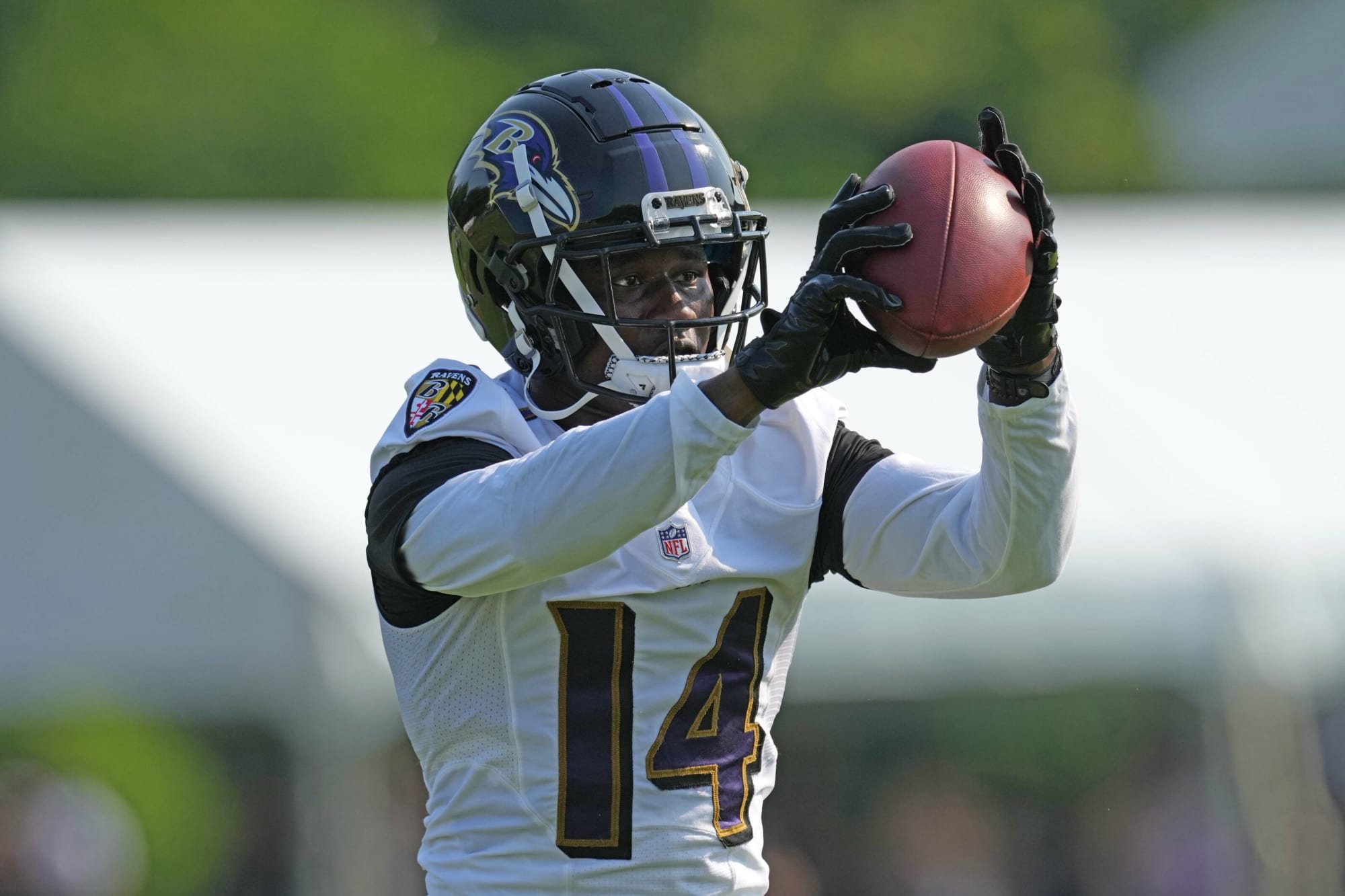 Sammy Watkins playing for the Ravens