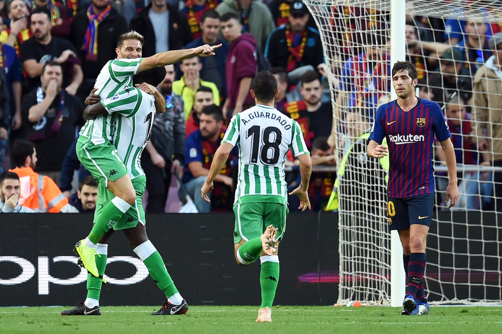 10-man Barcelona lose 4-3 to dominant Real Betis at the Camp Nou
