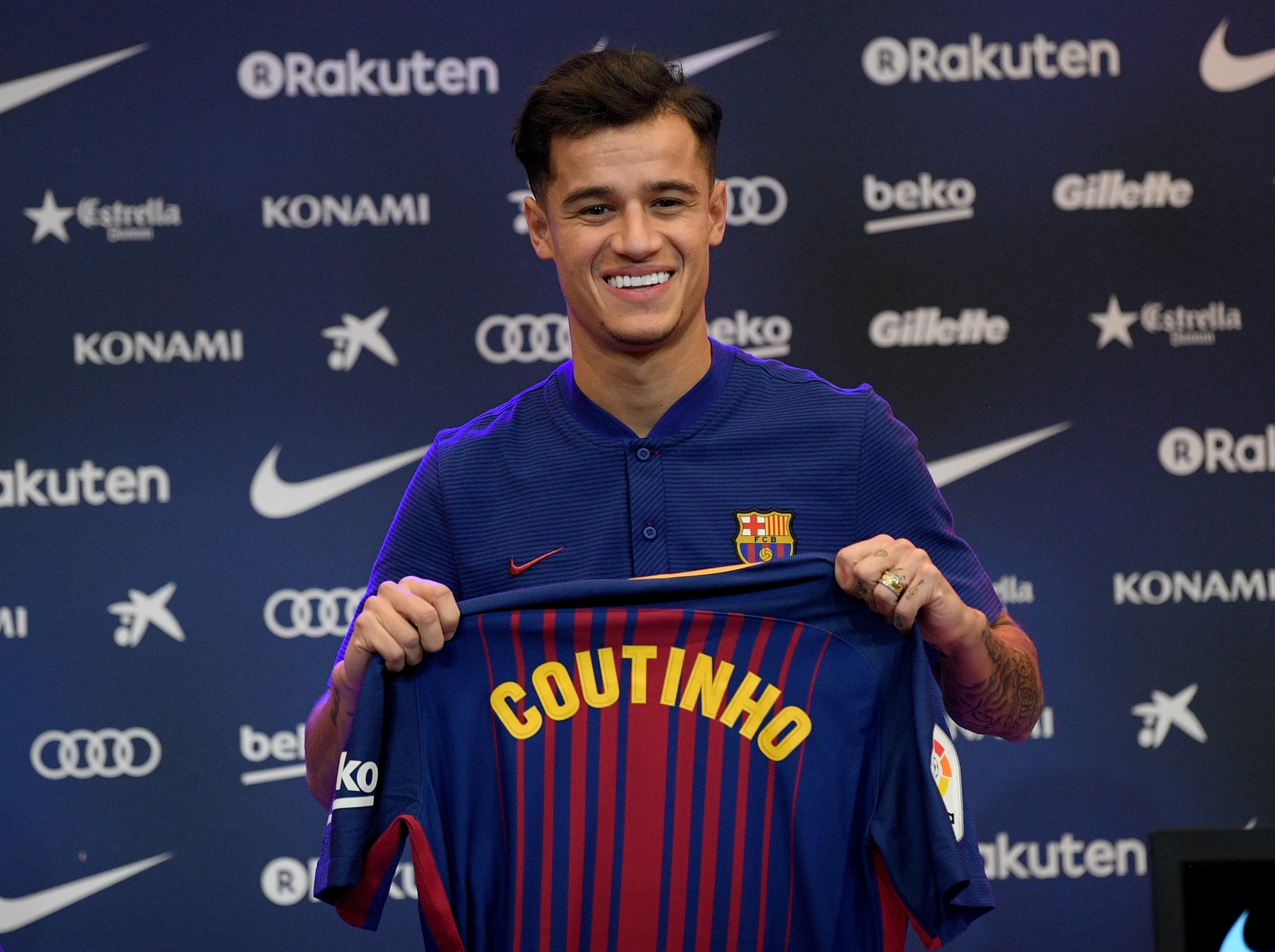 Coutinho Hopes To Live Up To Barcelona S Expectations