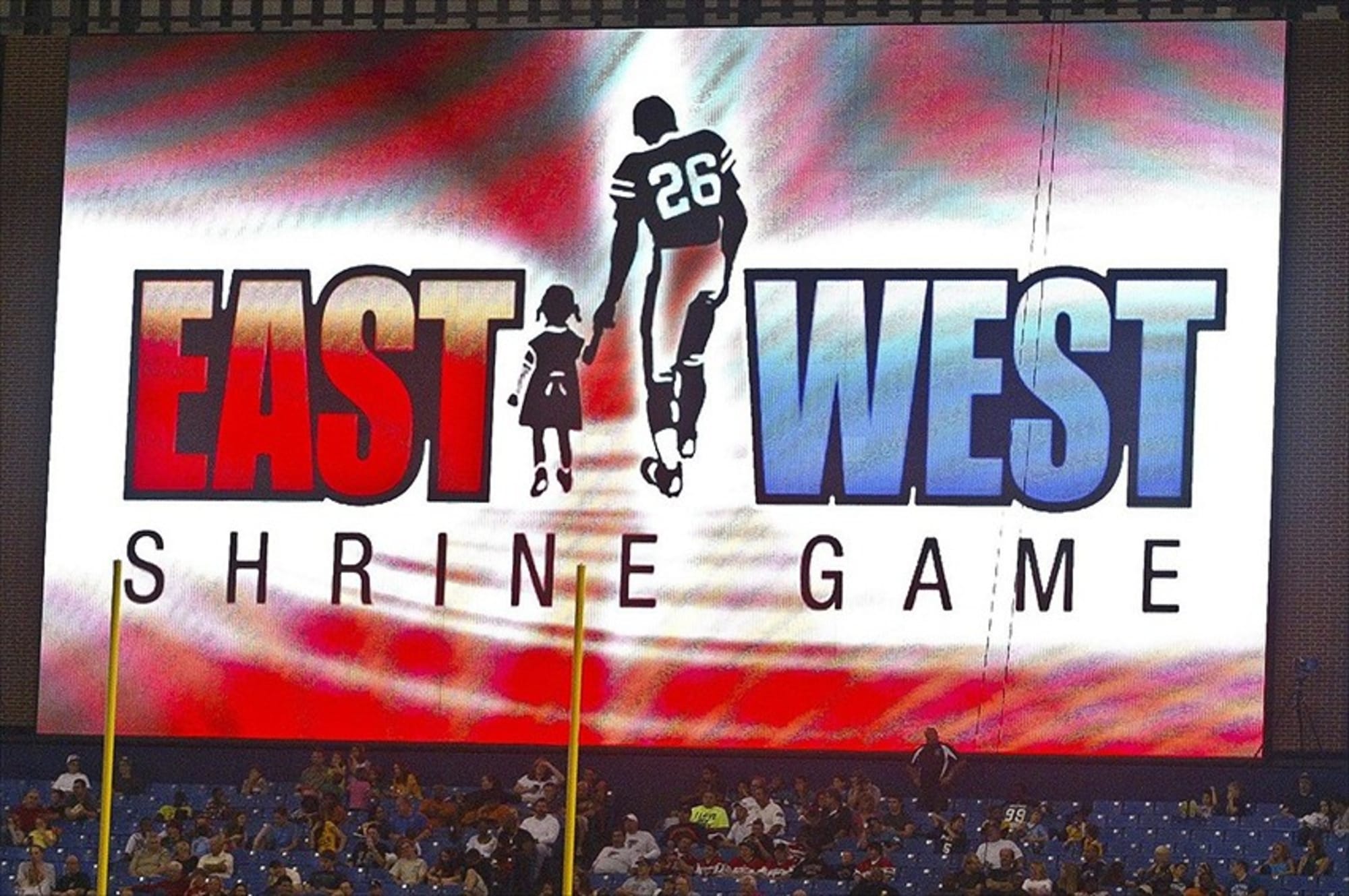 What channel is EastWest Shrine Game?