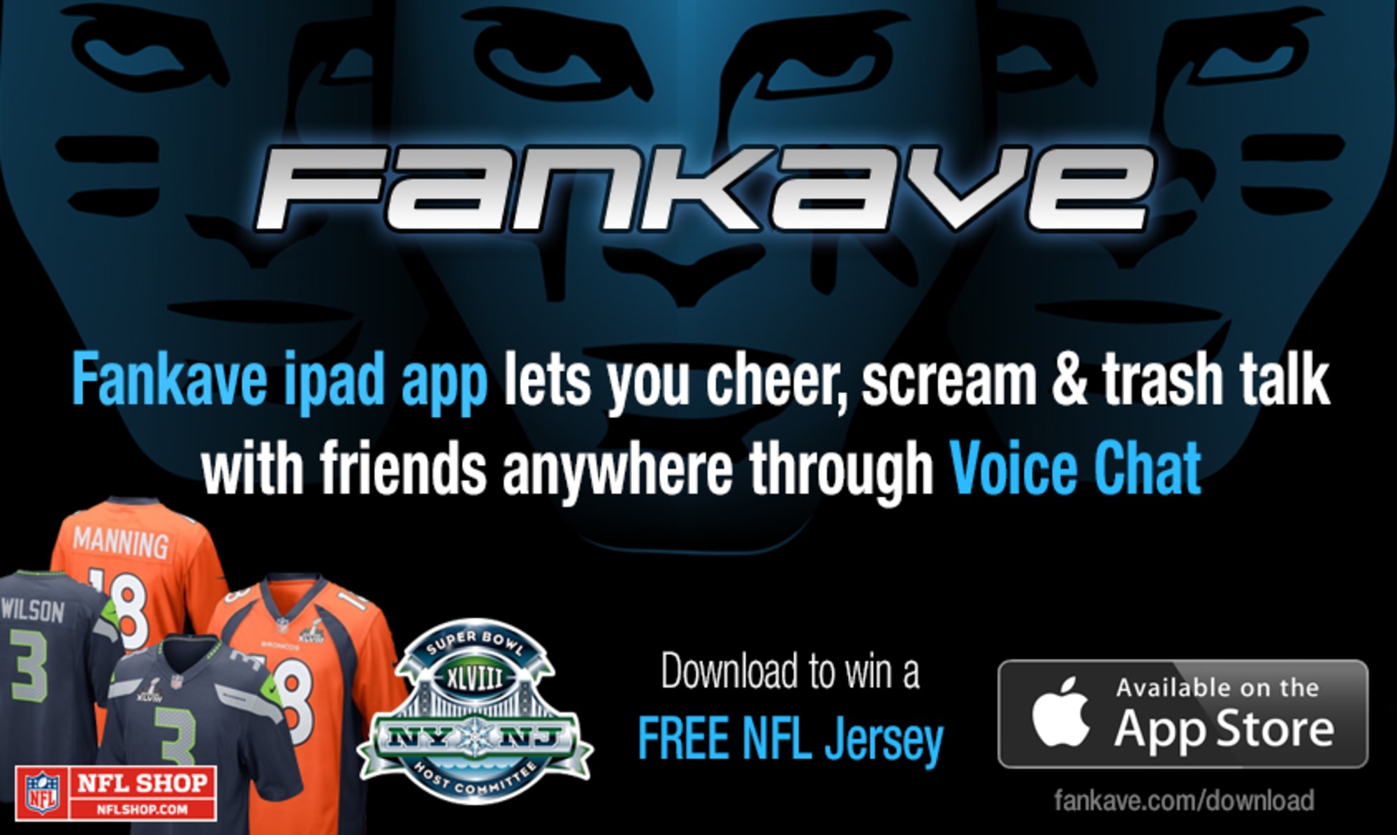Win a Limited Edition Super Bowl Jersey from FanKave