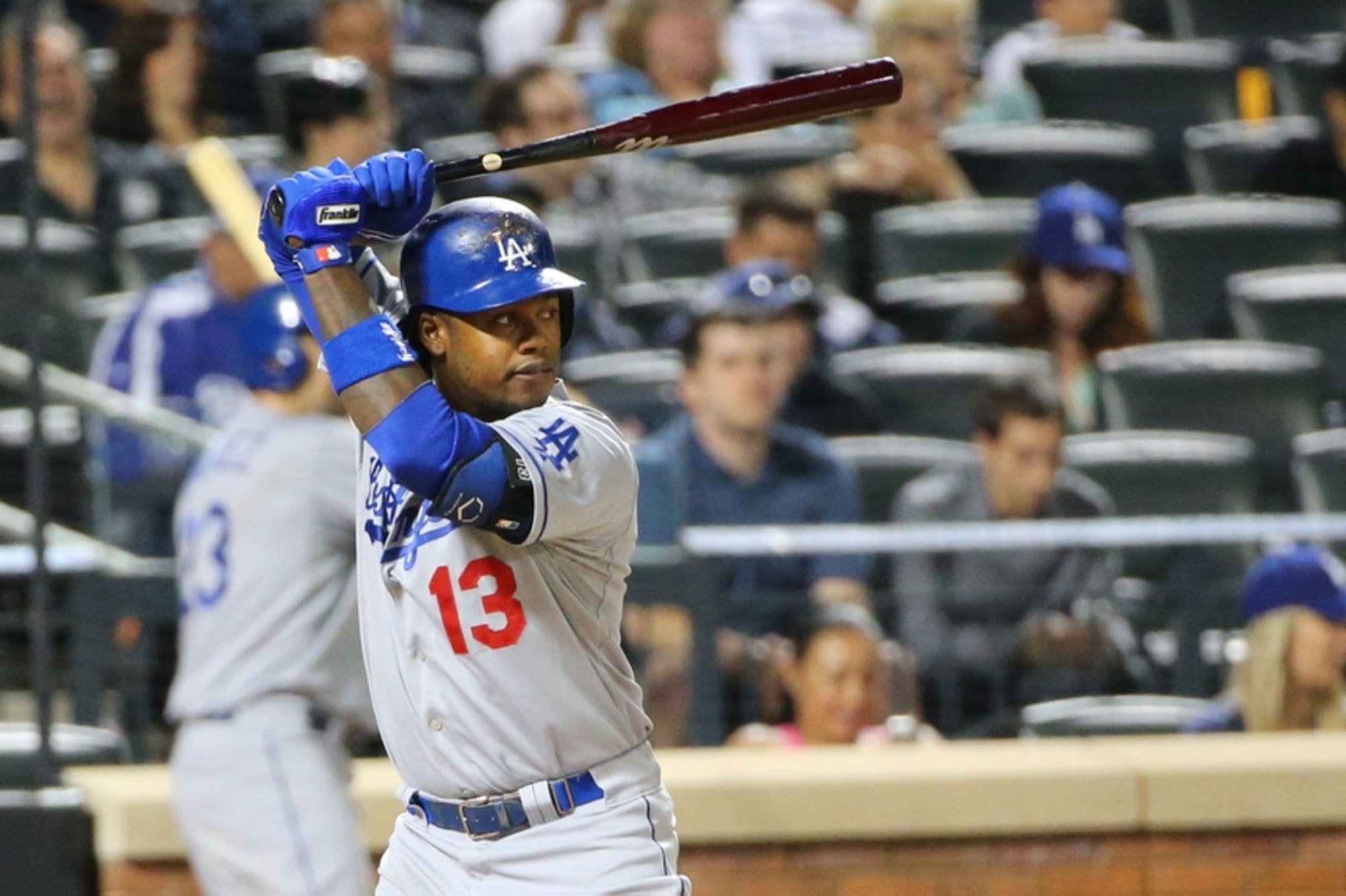Hanley Ramirez scratched from Dodgers lineup with sore calf