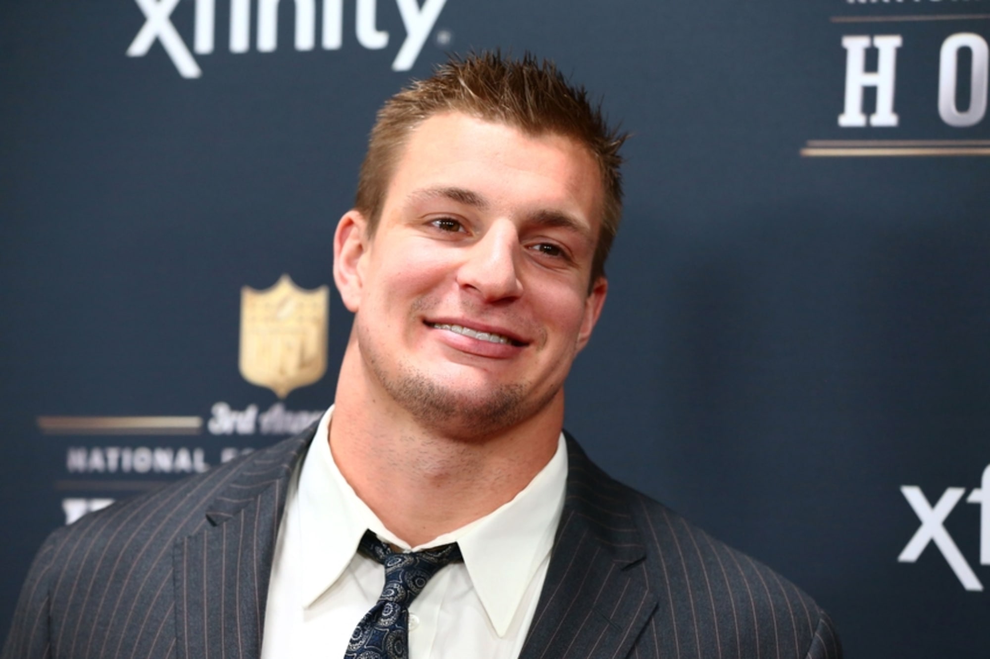 Rob Gronkowski Shaves Head To Support Cancer Video