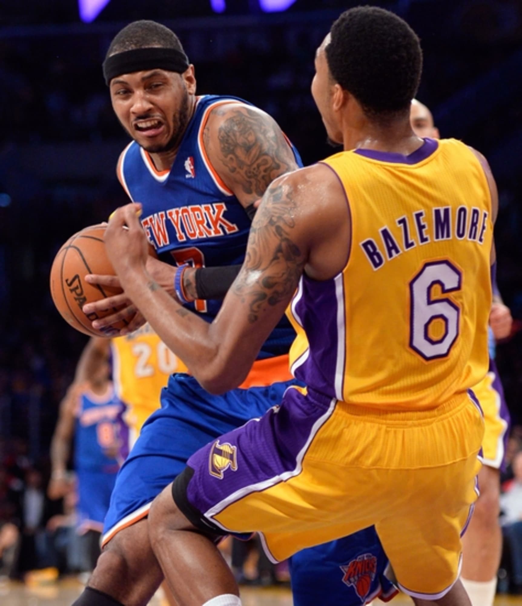 Carmelo Anthony rumors Los Angeles Lakers 'lazer focused'