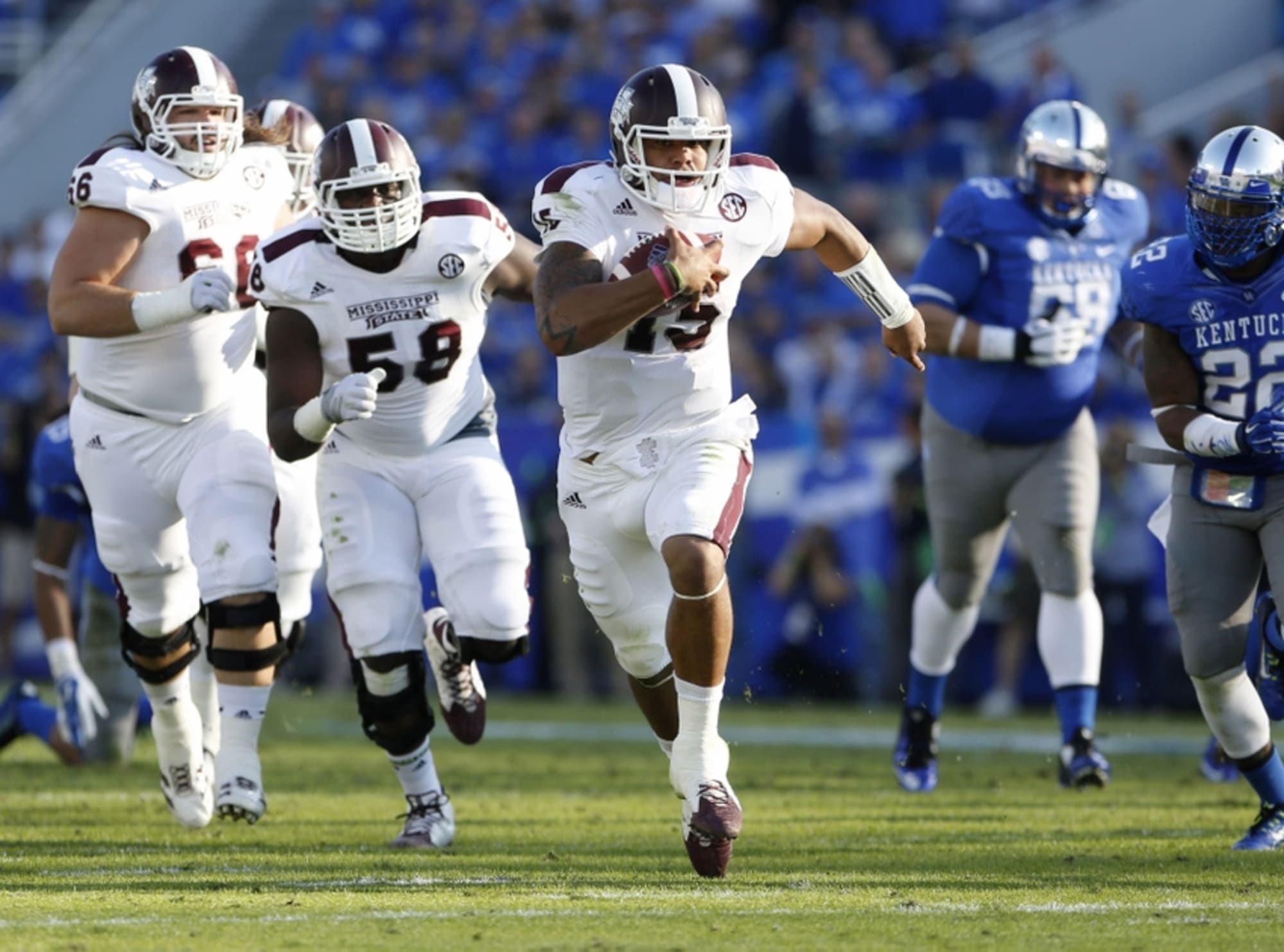 Mississippi State vs Kentucky Final Score No. 1 Ranked Bulldogs Fend
