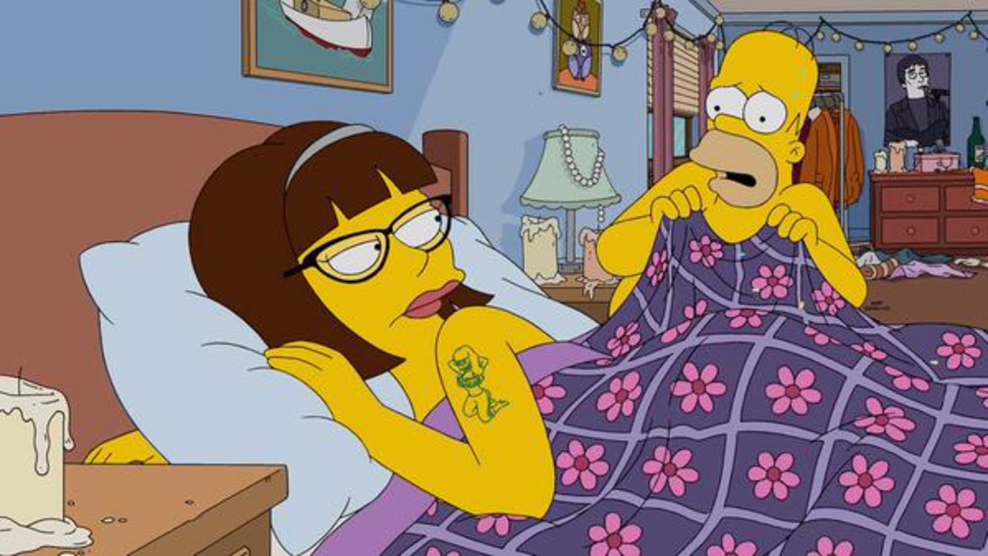 Did Homer Cheat On Marge During The Simpsons Season Premiere