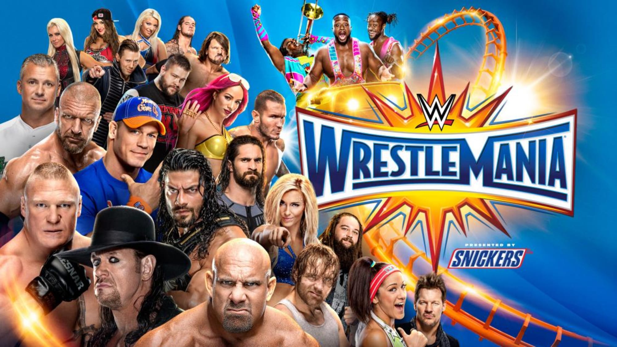 WWE WrestleMania 33 Full match card