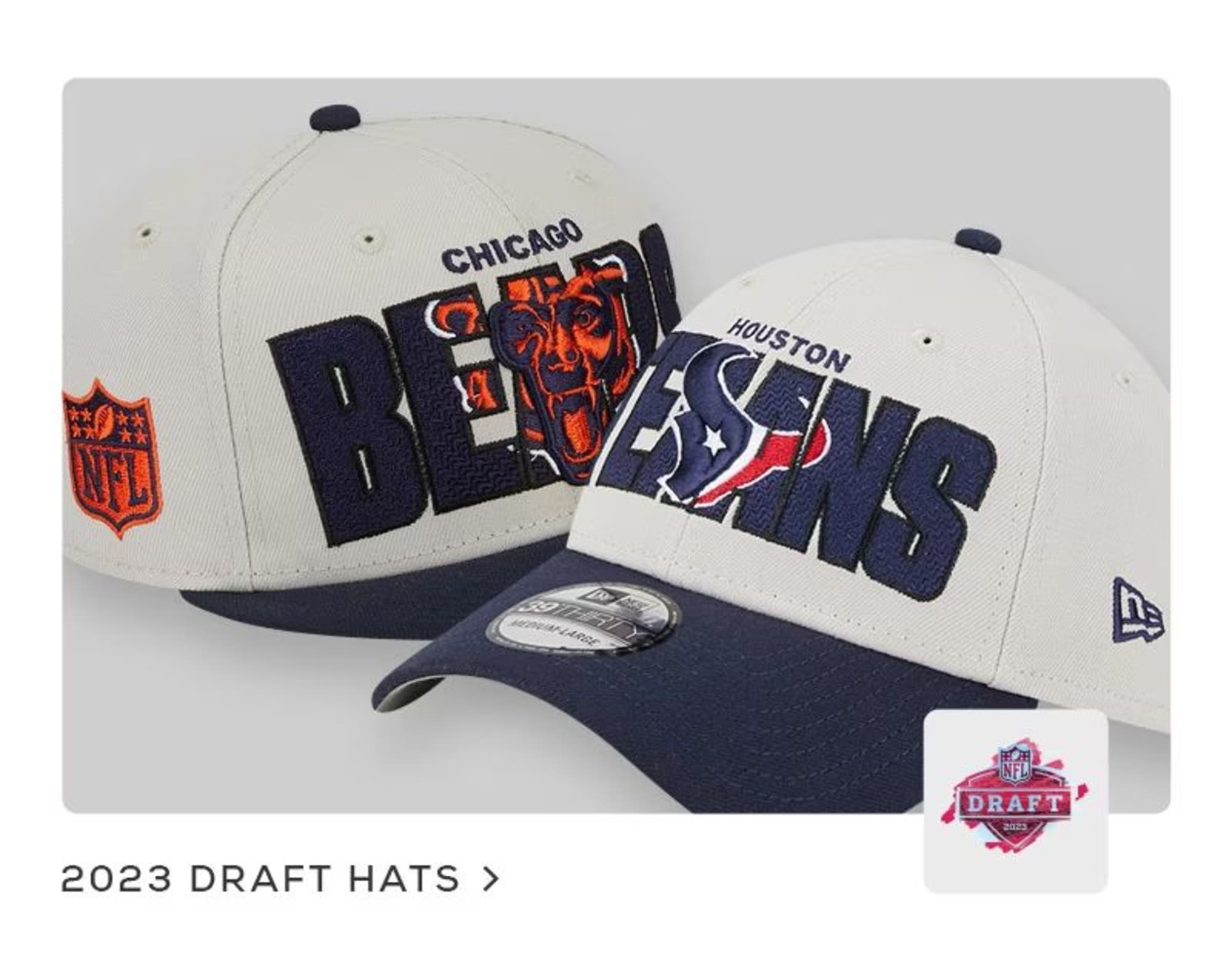 On-Stage New Era NFL Draft Hats Available Now