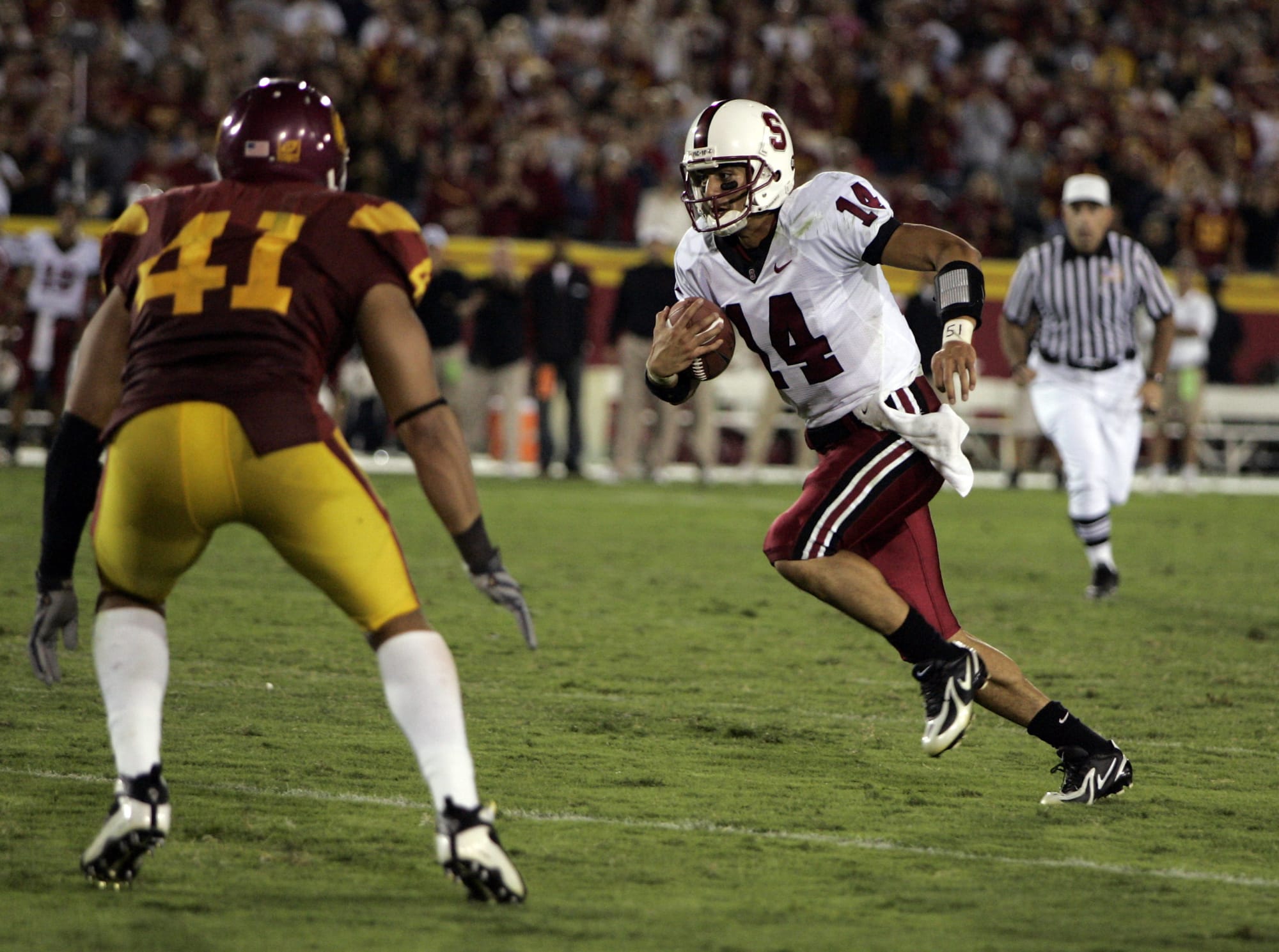 Throwback Thursday 41point underdog Stanford upsets USC in 2007