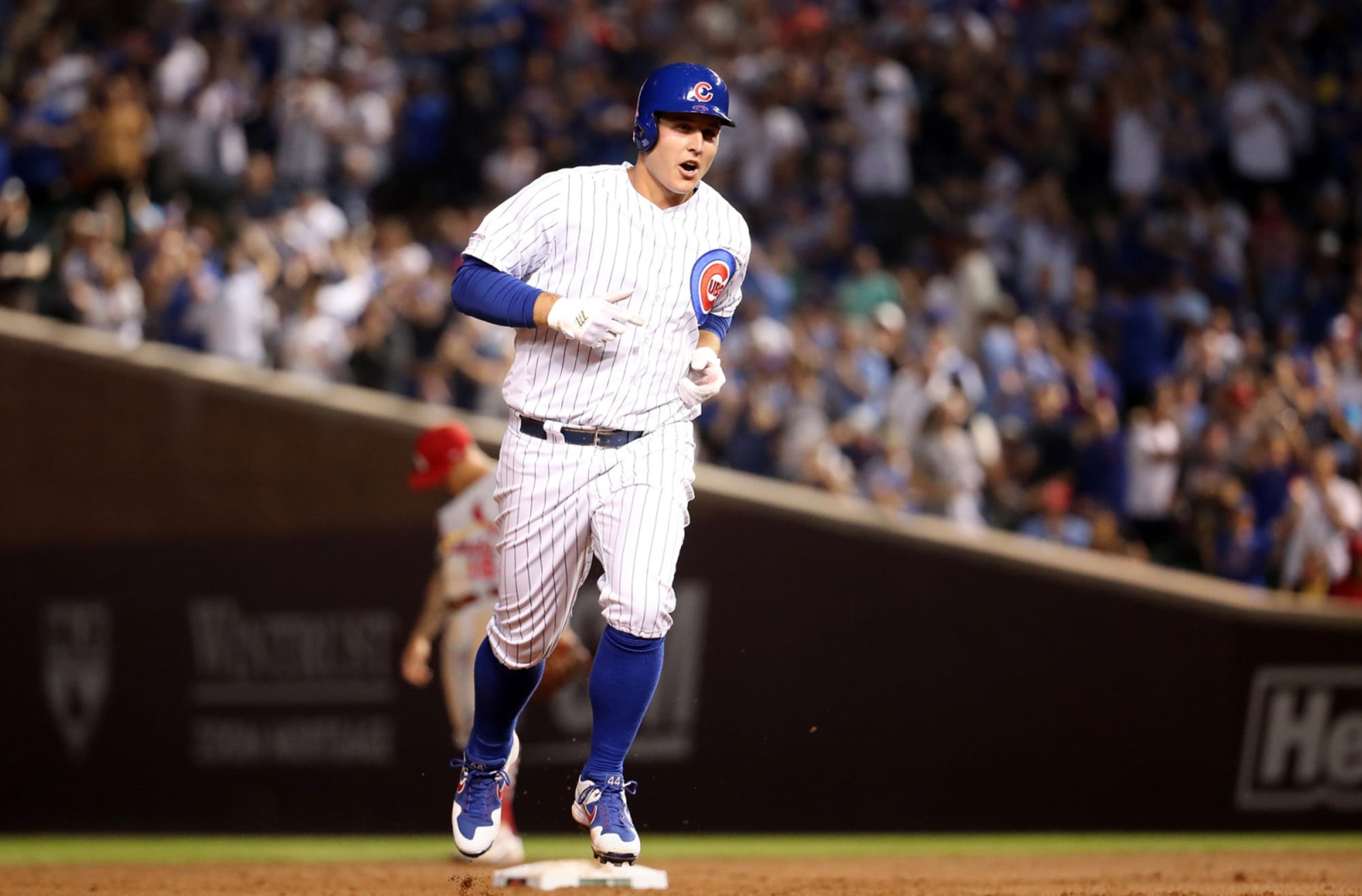 Anthony Rizzo had perfect walkup music in unexpected return (VIDEO)