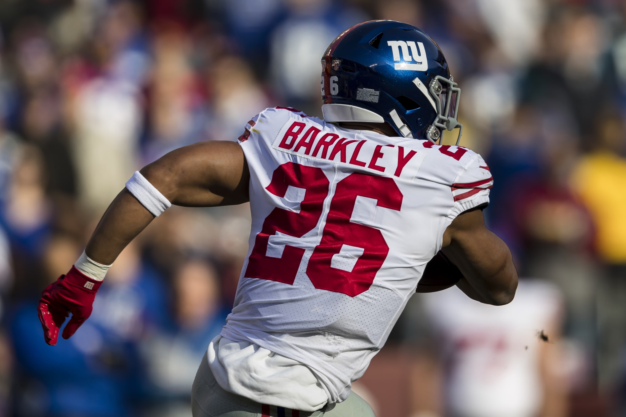 Saquon Barkley is having a fantasy day for the ages