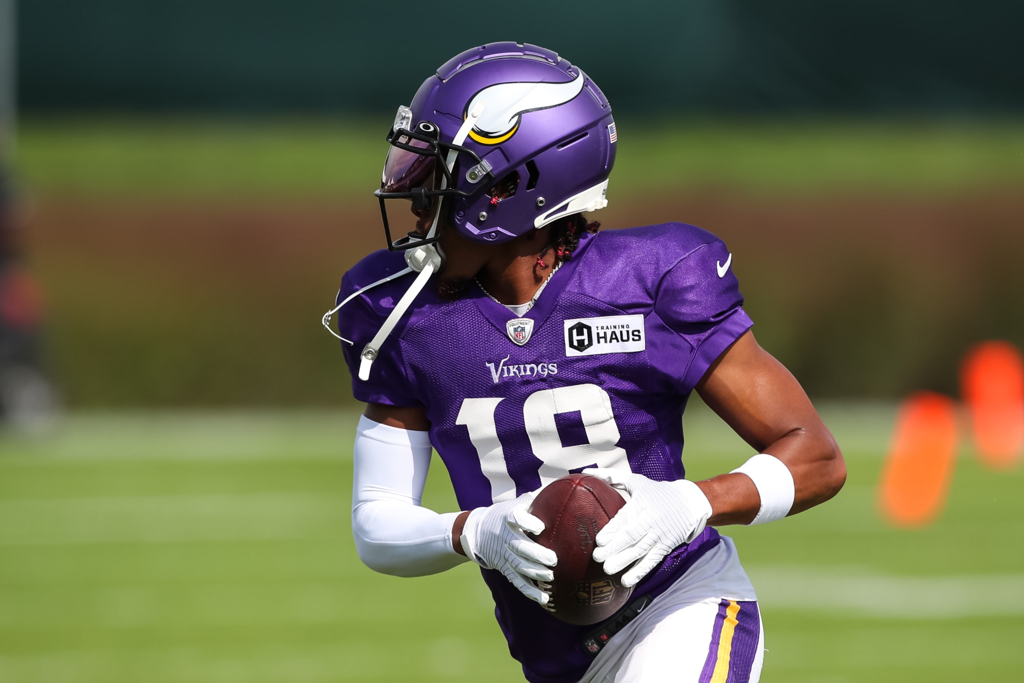 Justin Jefferson already displaying how unstoppable he’ll be in new Vikings offense