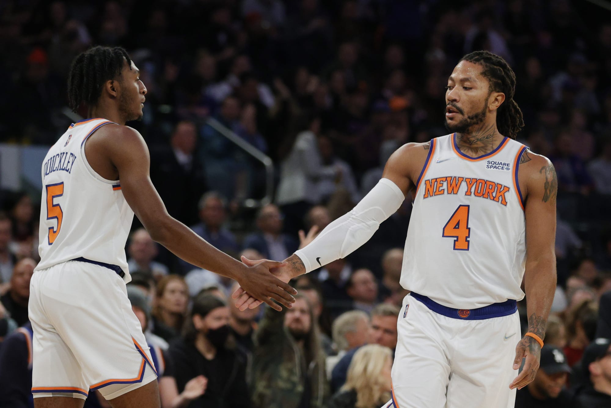 Photo of NBA rumors: New York Knicks shopping Derrick Rose and Immanuel Quickley