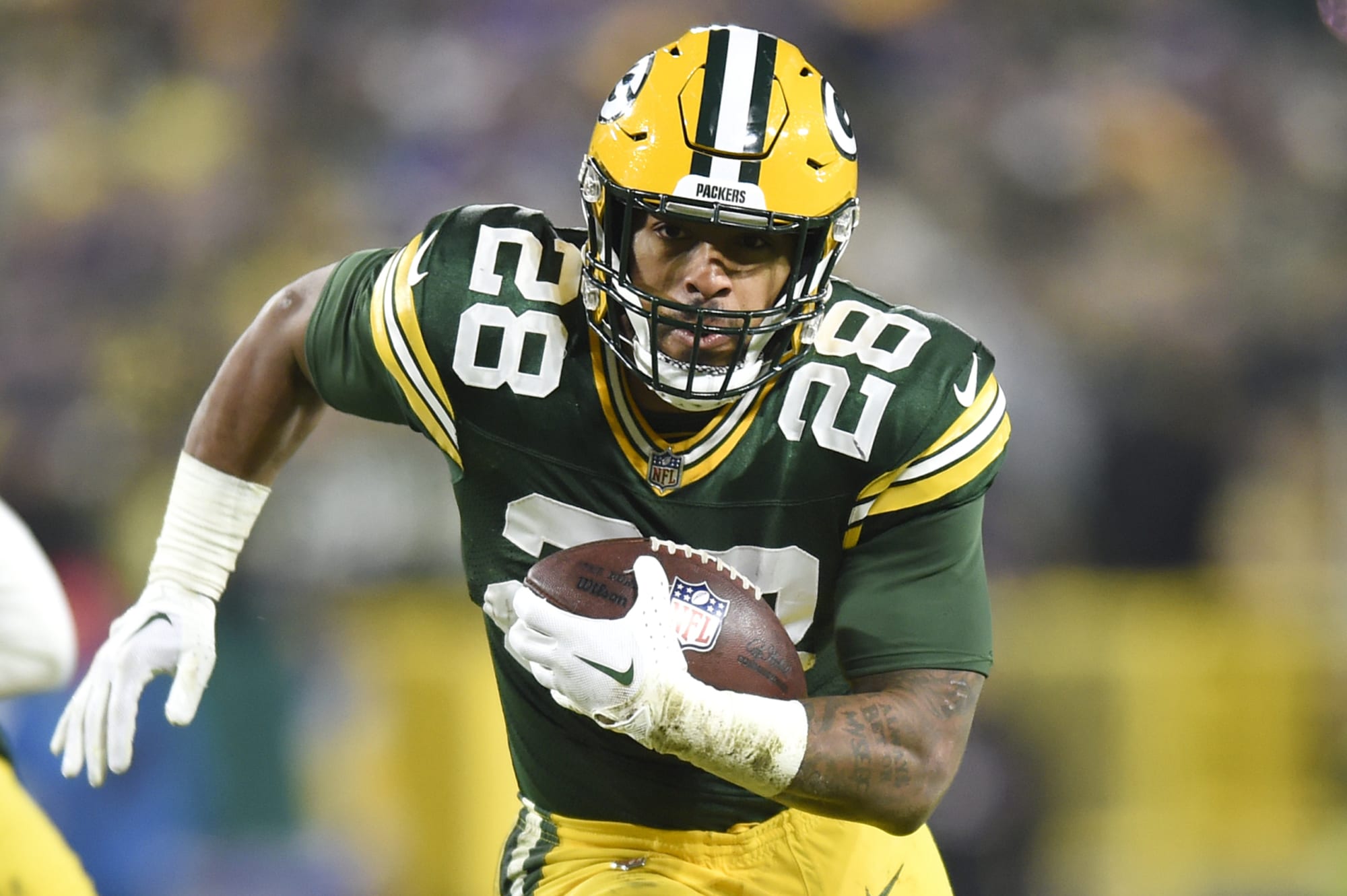 A.J. Dillon sends clear message to Packers front office about his future