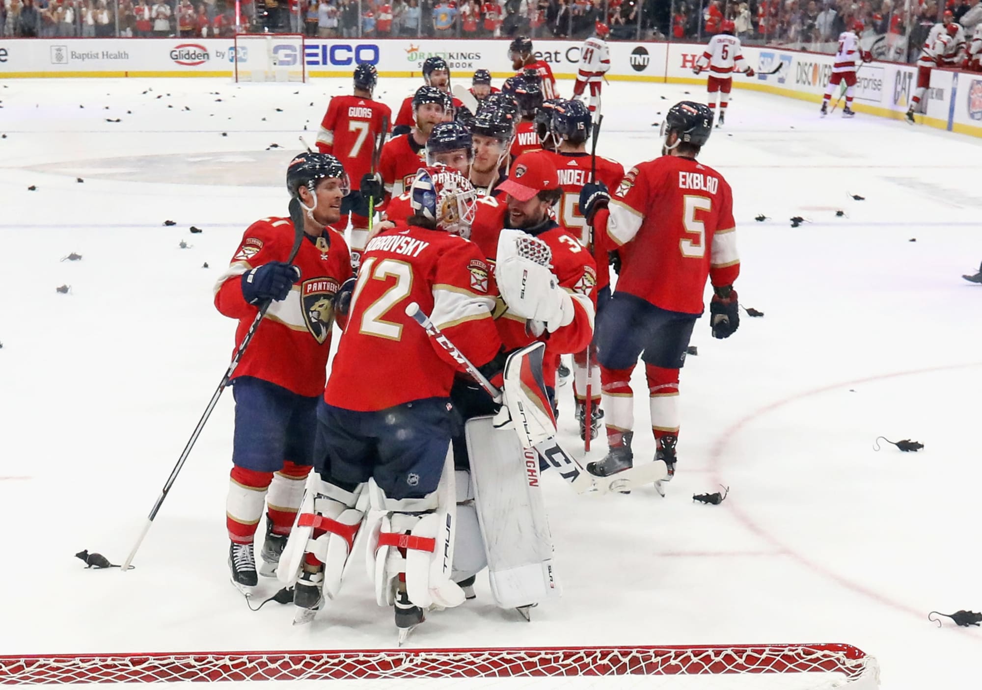 Photo of Sergei Bobrovsky has Florida one win from Stanley Cup Final