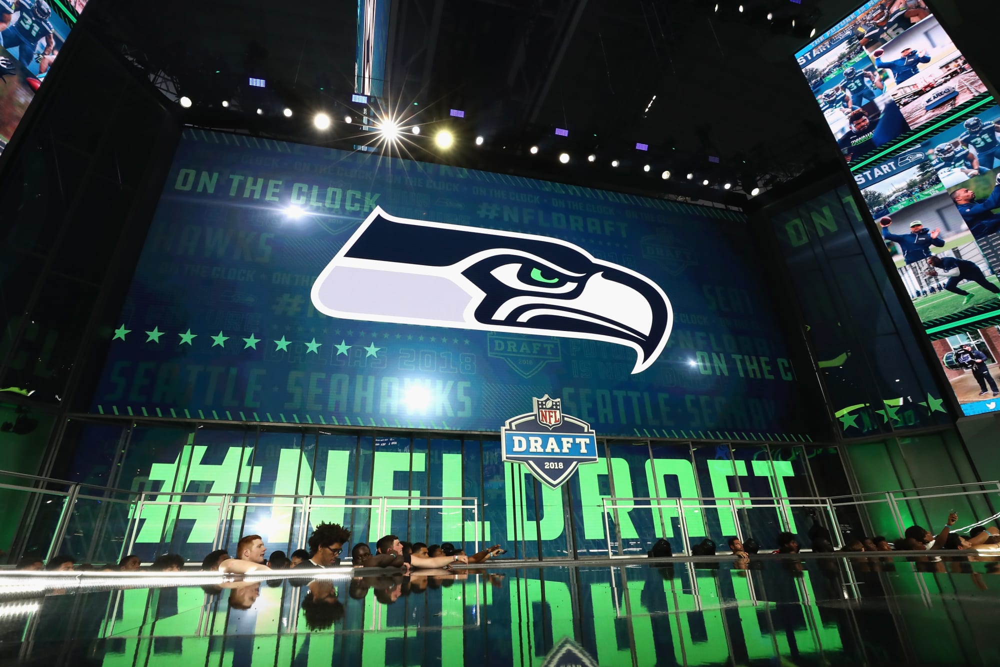 Latest NFL mock draft has Seahawks finessing for two massive prospects